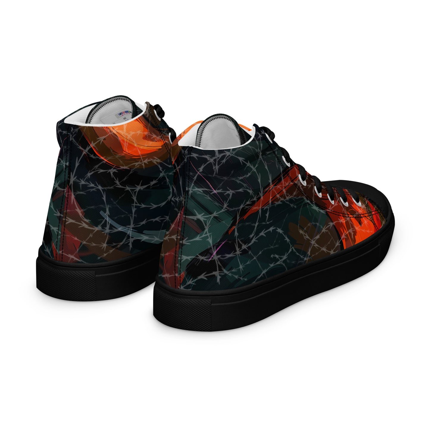 Women’s high top canvas shoes