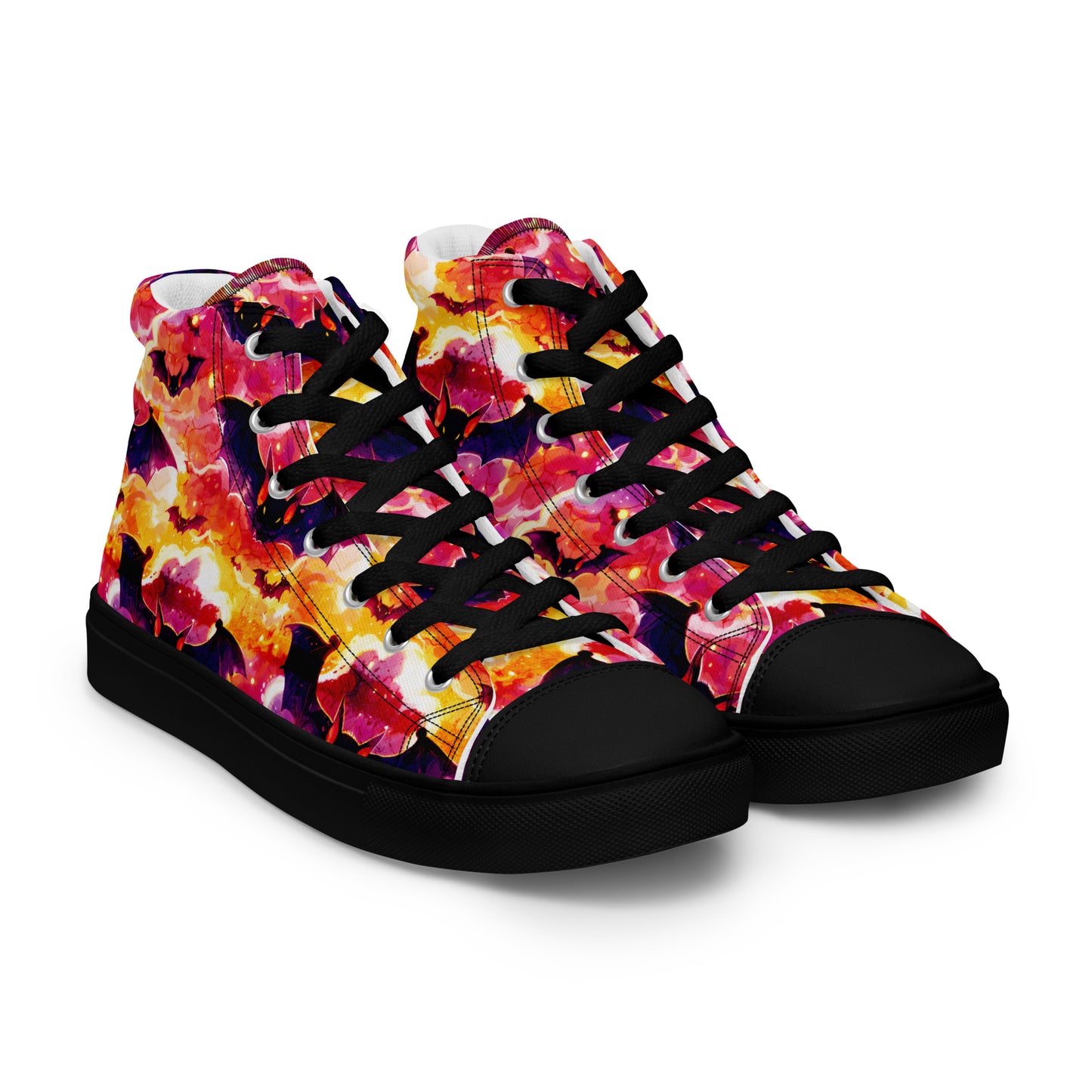 Women’s high top canvas shoes