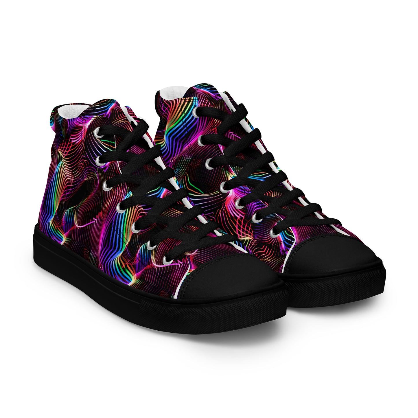 Women’s high top canvas shoes