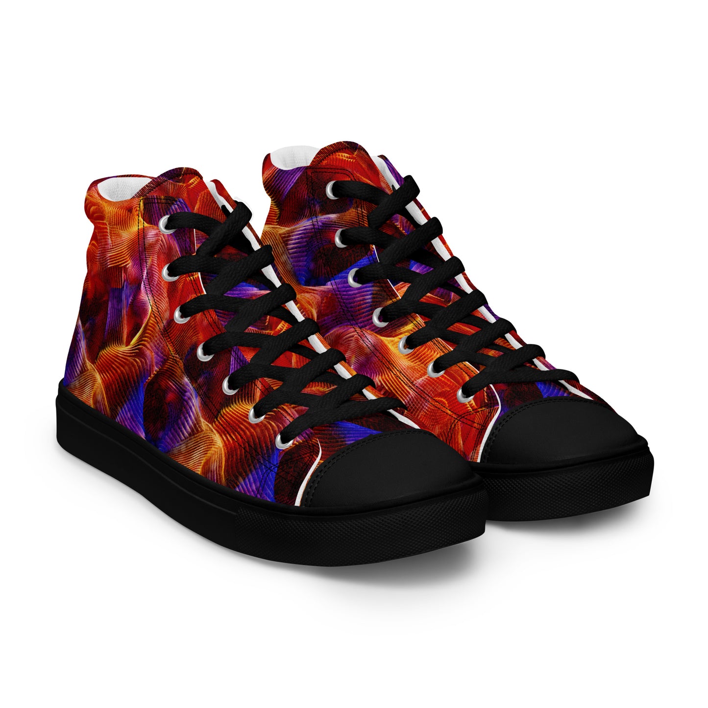 Women’s high top canvas shoes