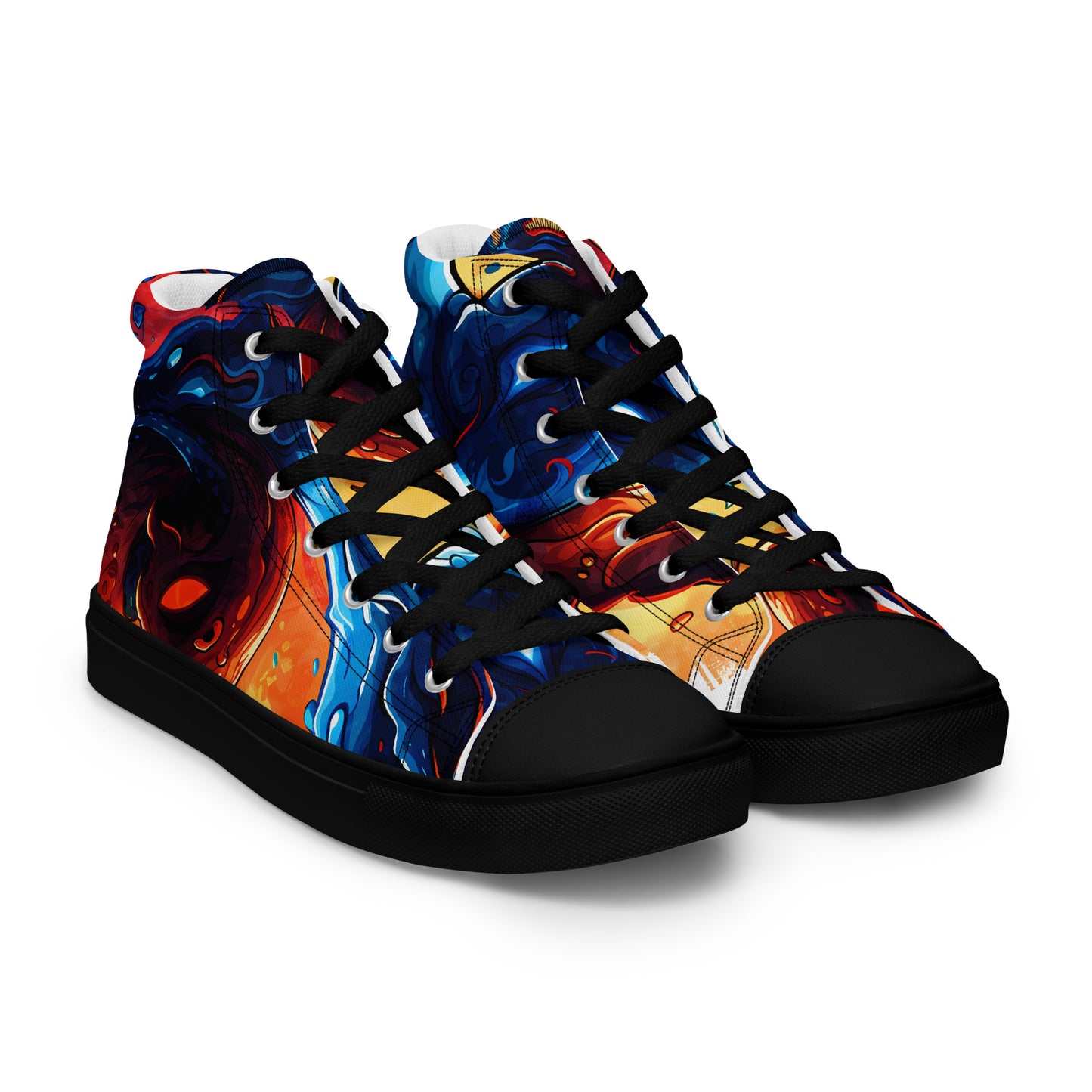 Women’s high top canvas shoes