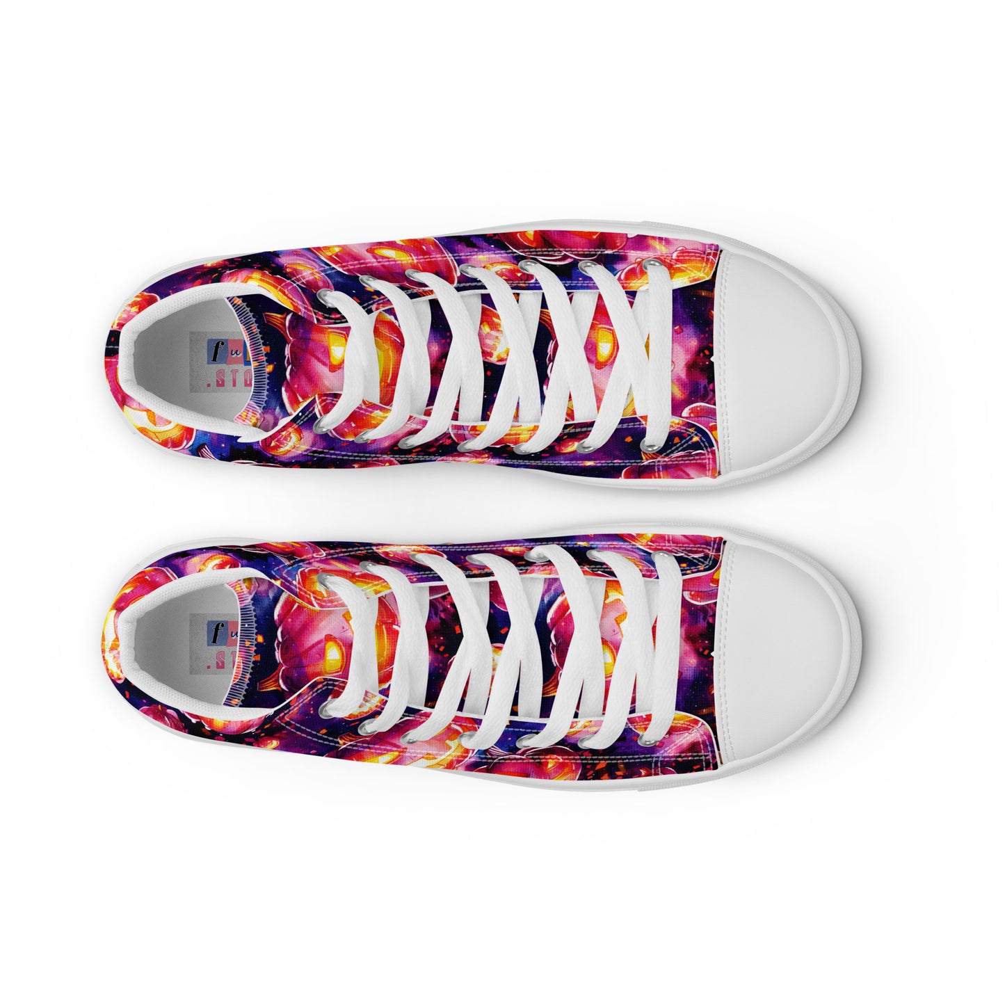 Women’s high top canvas shoes