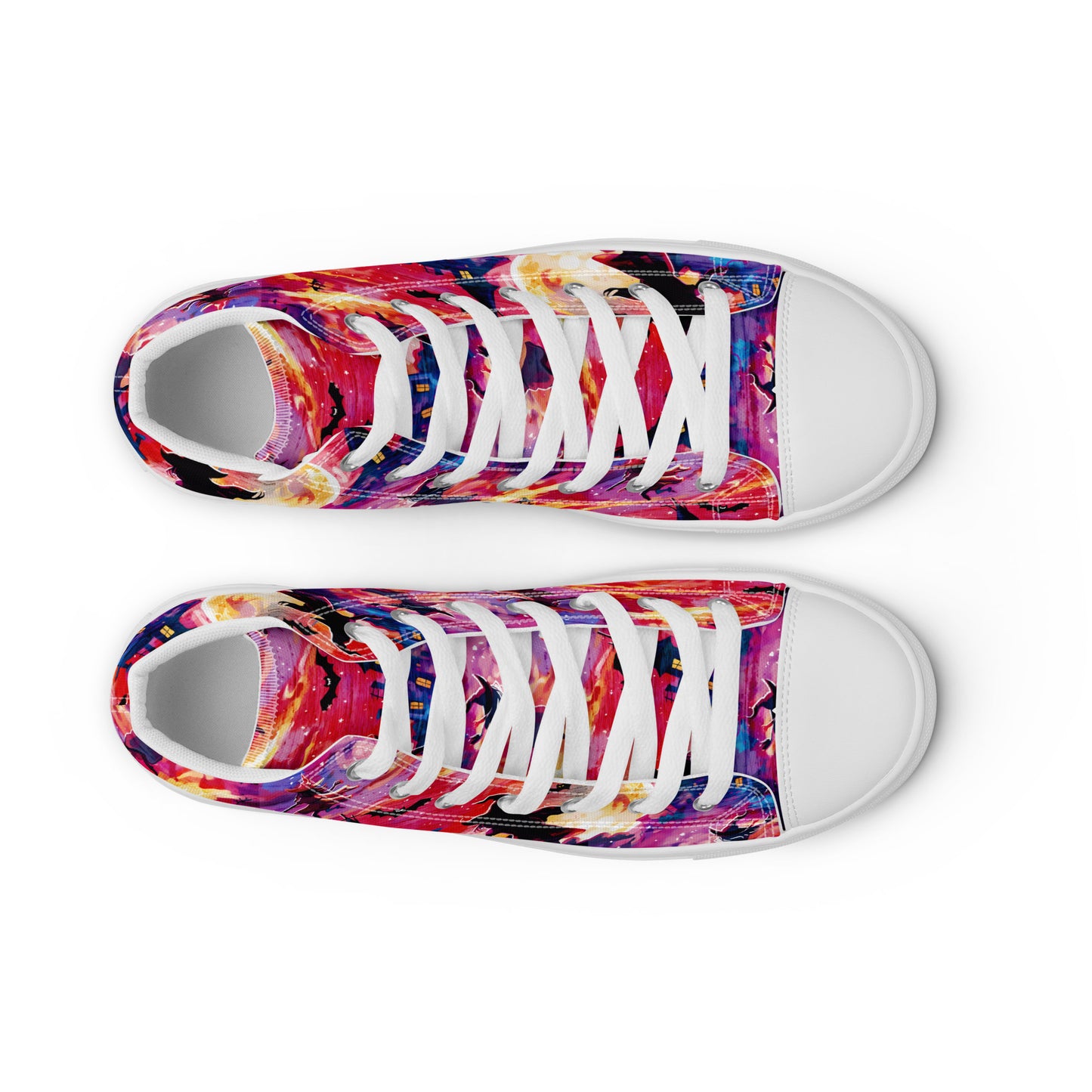 Women’s high top canvas shoes