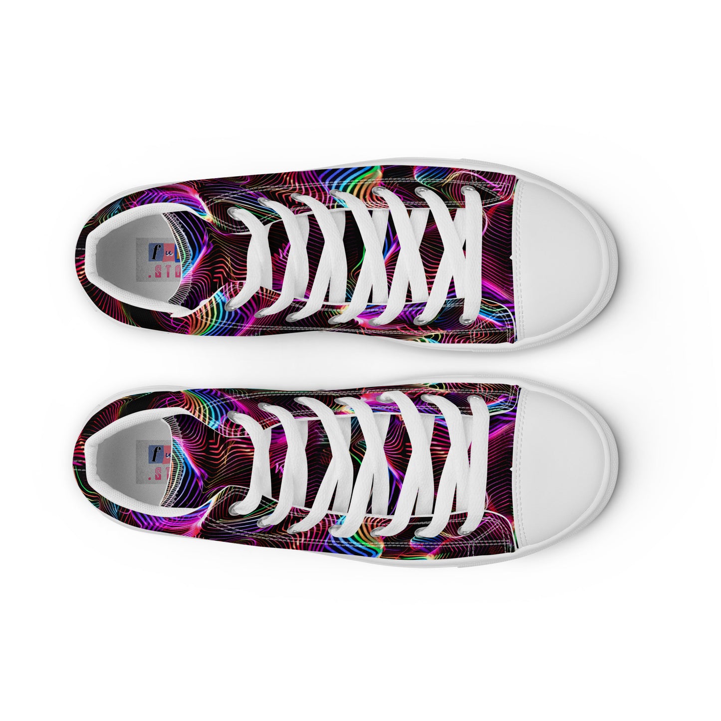 Women’s high top canvas shoes