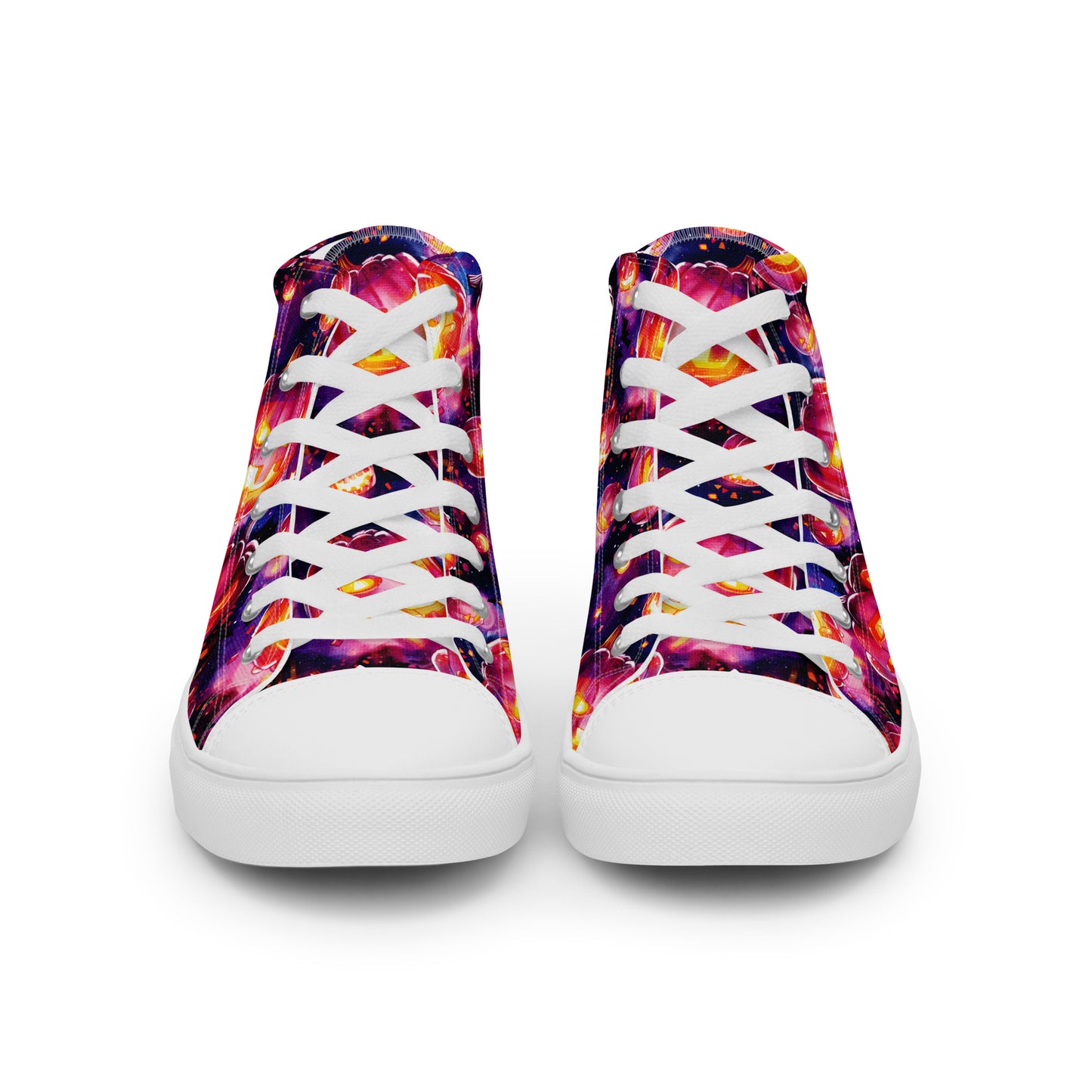 Women’s high top canvas shoes