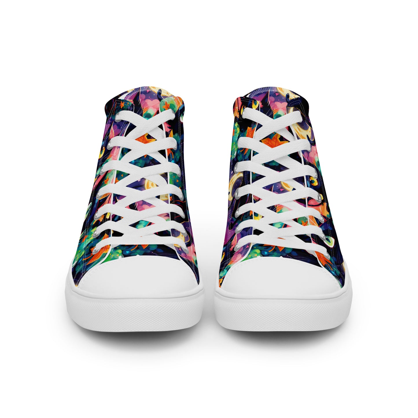 Women’s high top canvas shoes