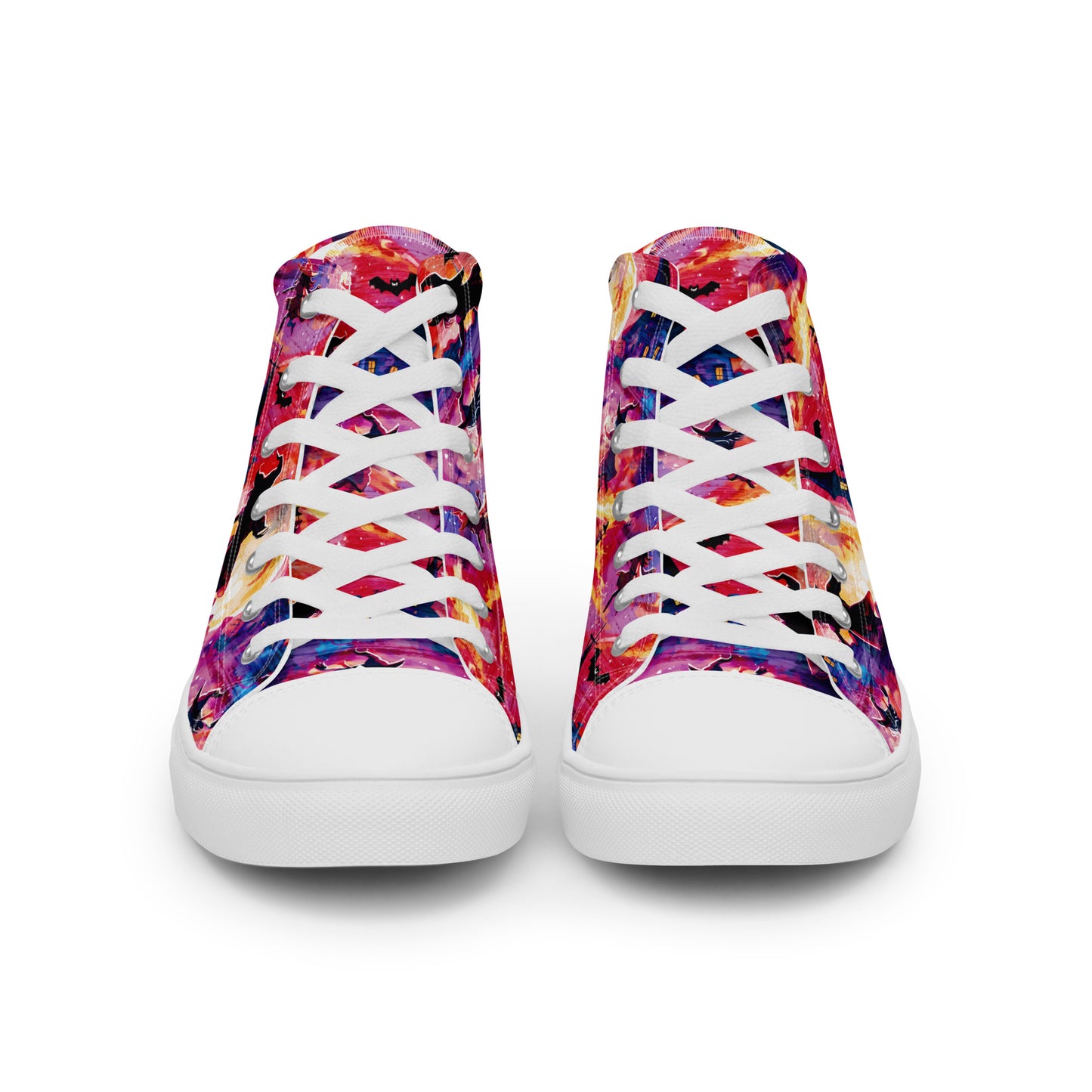 Women’s high top canvas shoes