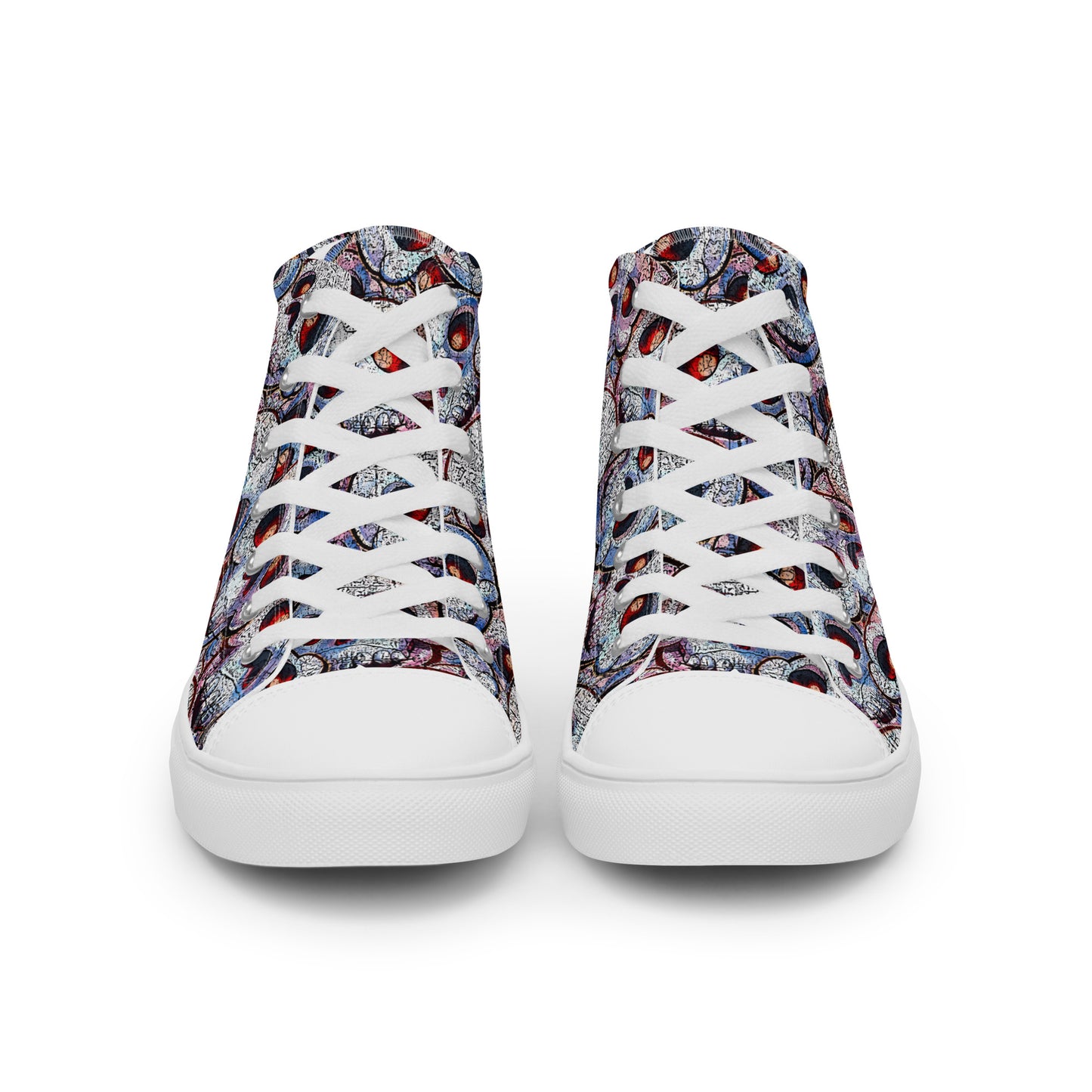 Women’s high top canvas shoes