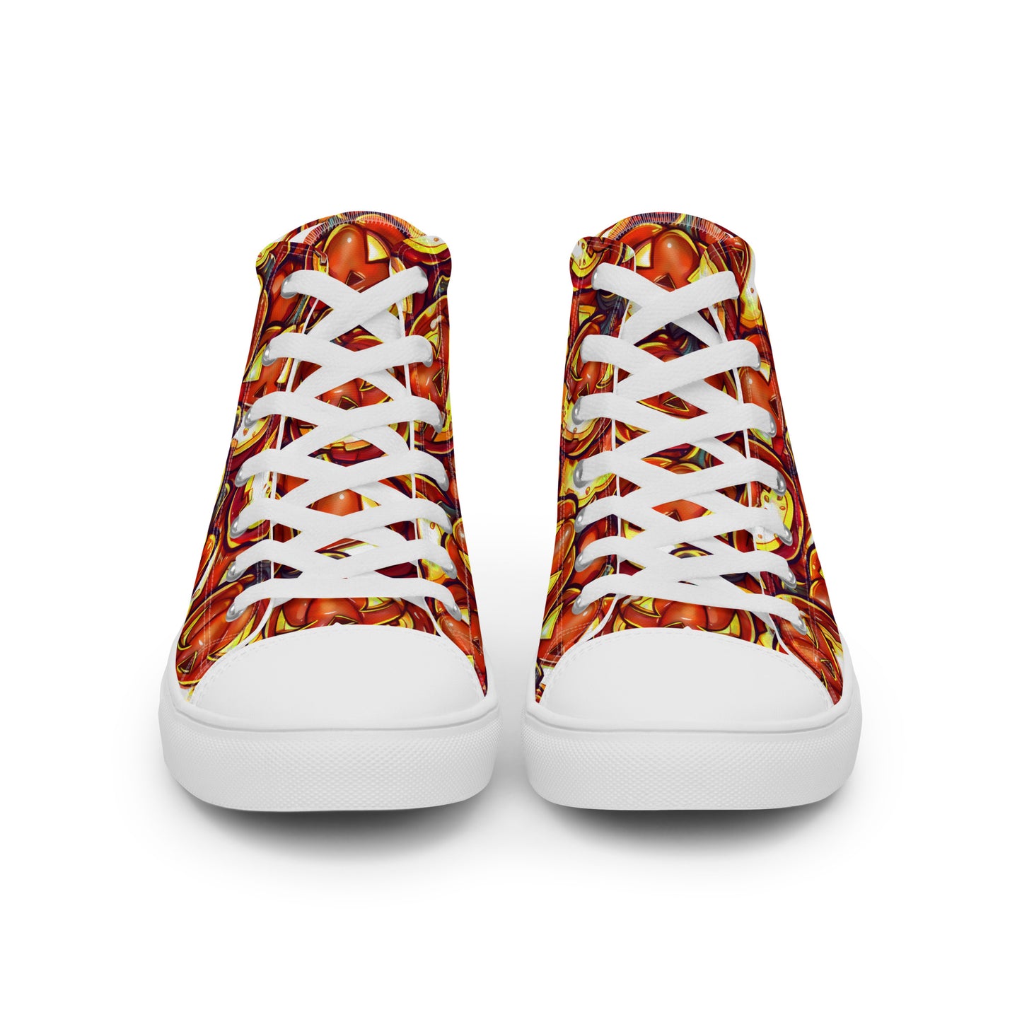 Women’s high top canvas shoes