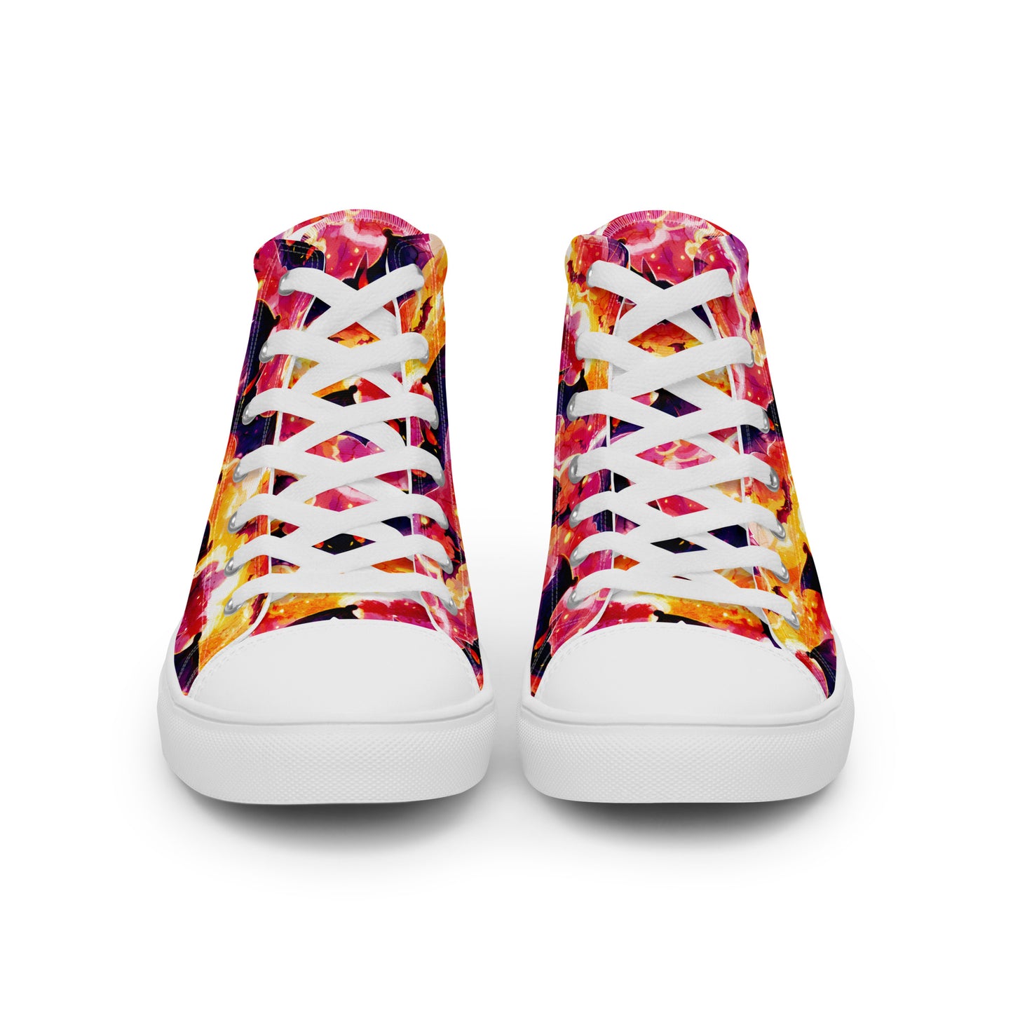 Women’s high top canvas shoes