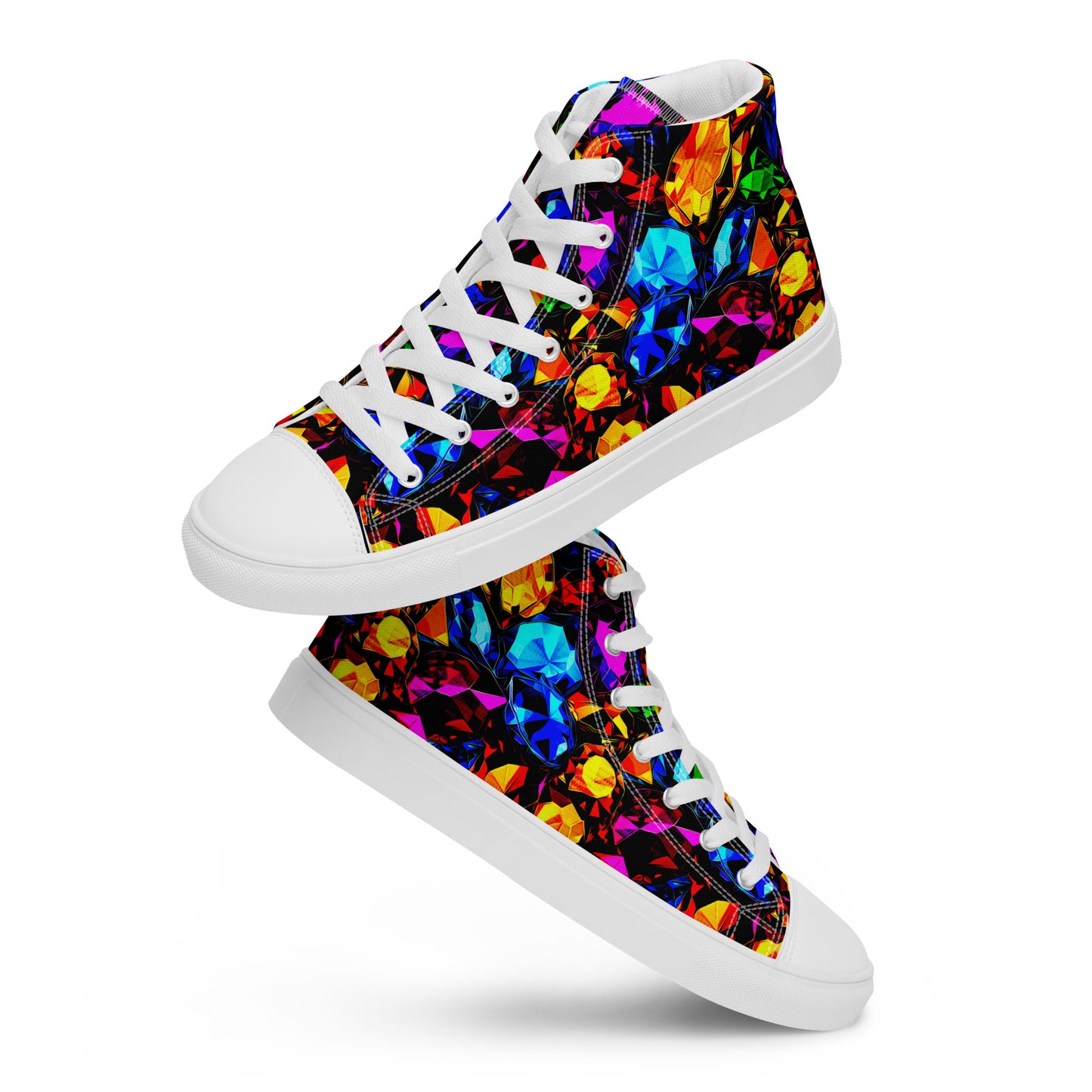 Women’s high top canvas shoes