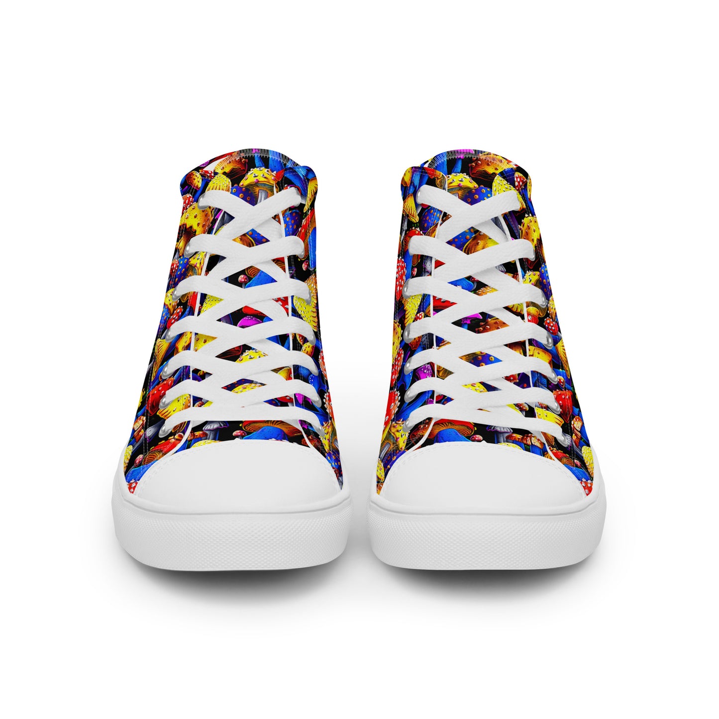 Women’s high top canvas shoes