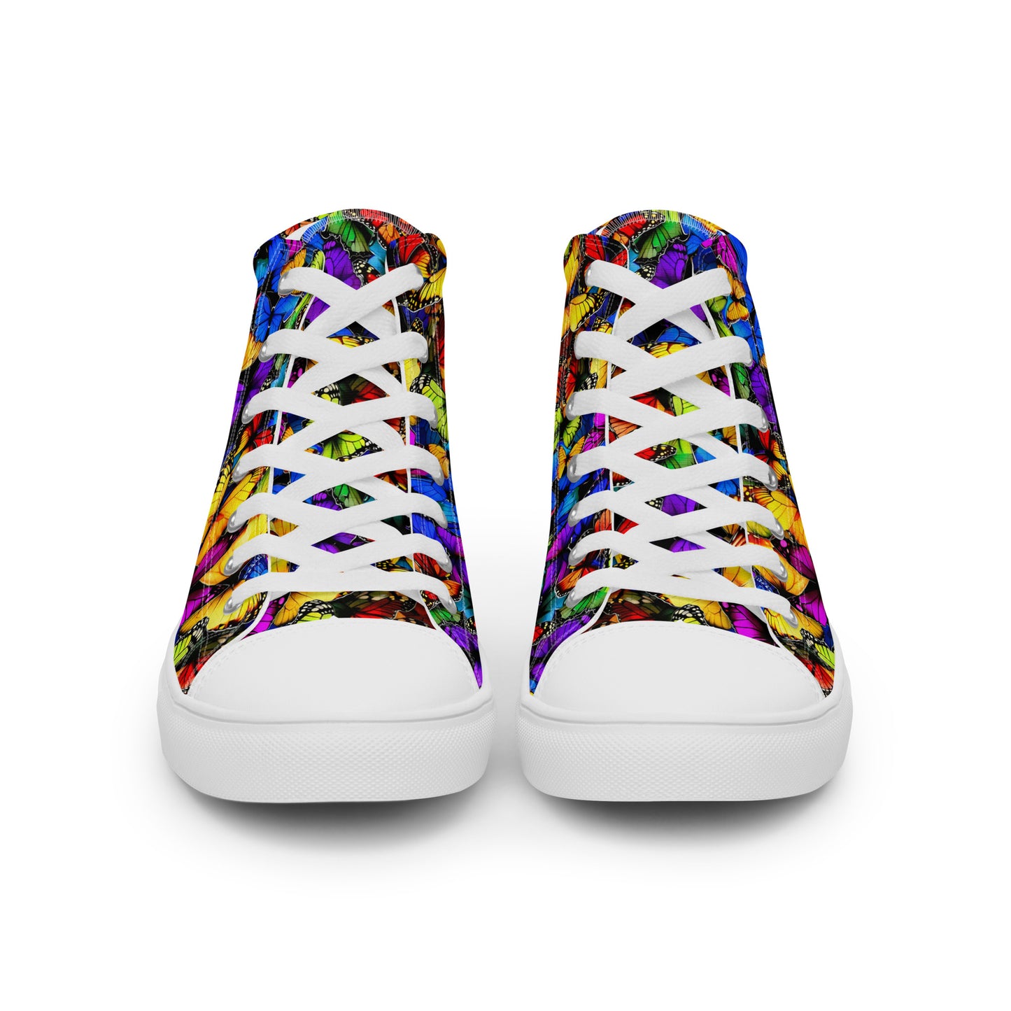 Women’s high top canvas shoes