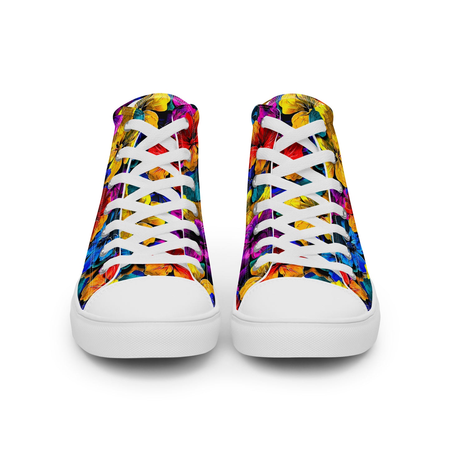 Women’s high top canvas shoes