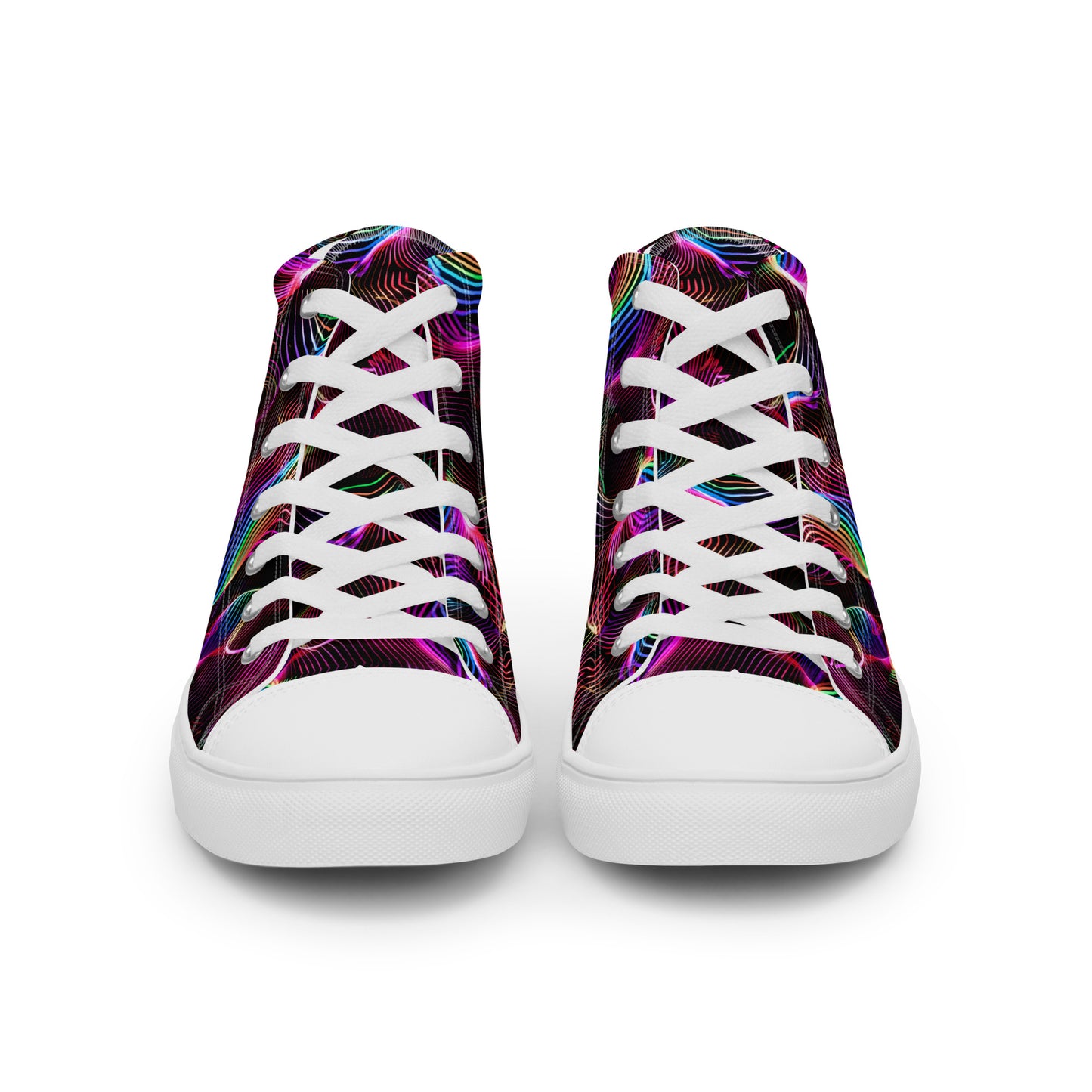 Women’s high top canvas shoes