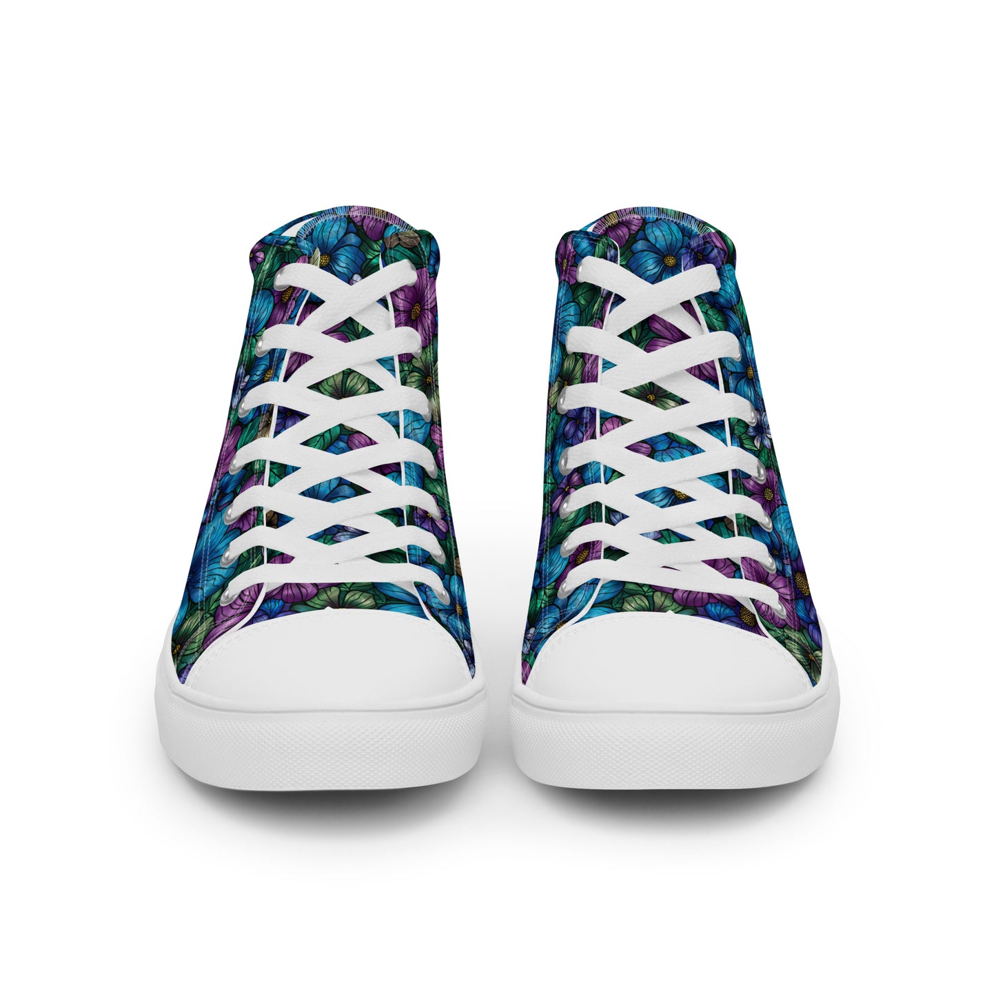 Women’s high top canvas shoes