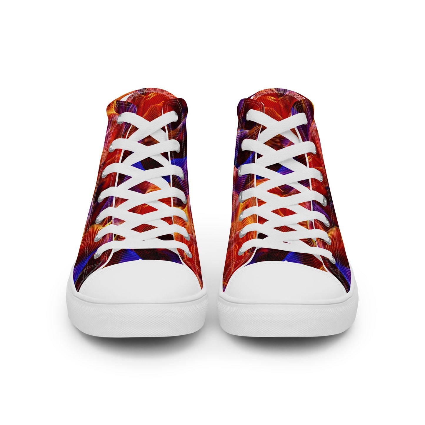 Women’s high top canvas shoes