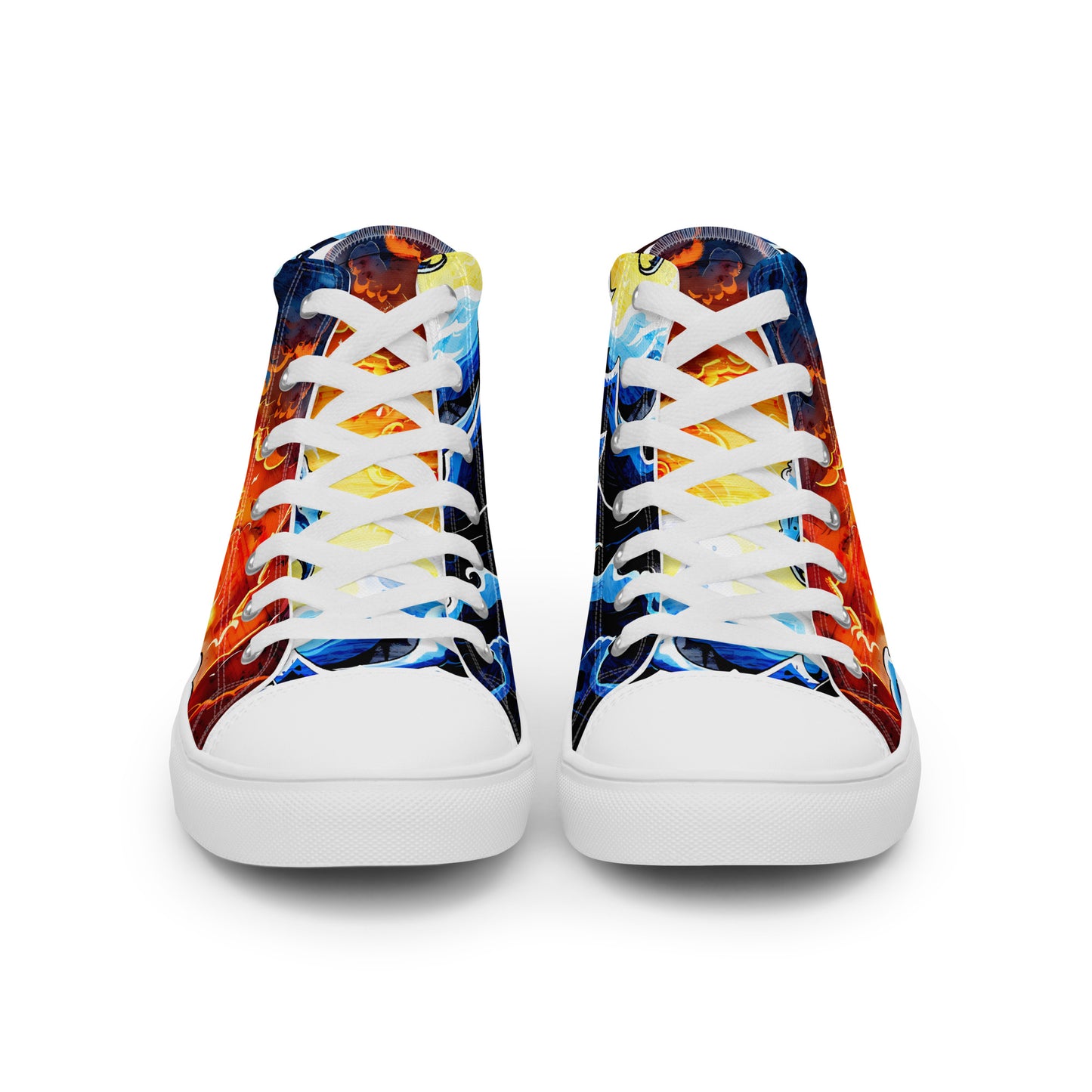 Women’s high top canvas shoes