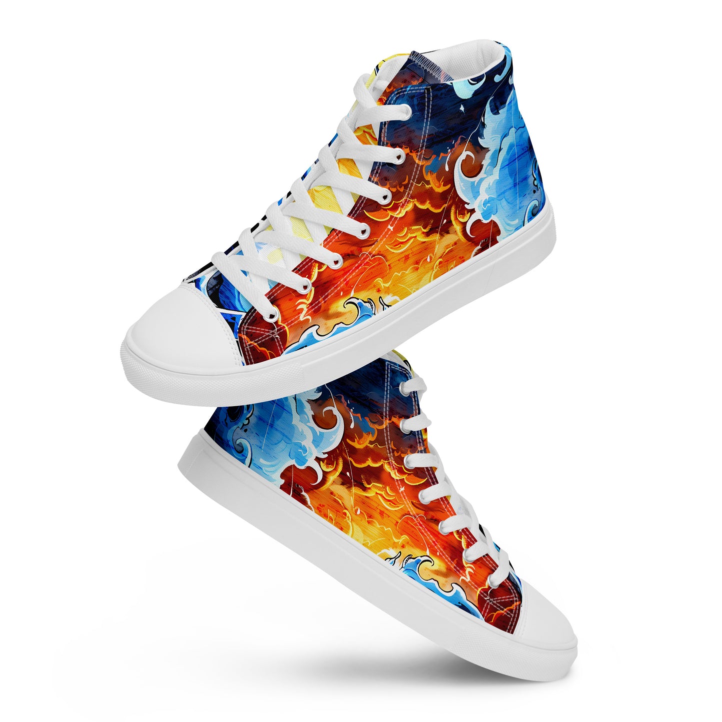 Women’s high top canvas shoes