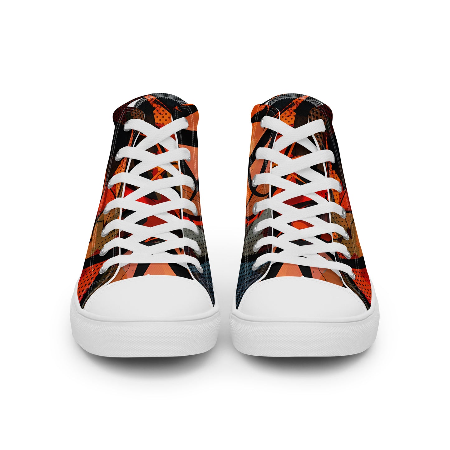 Women’s high top canvas shoes