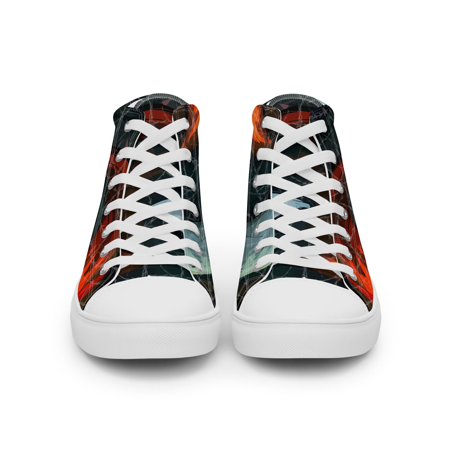 Women’s high top canvas shoes