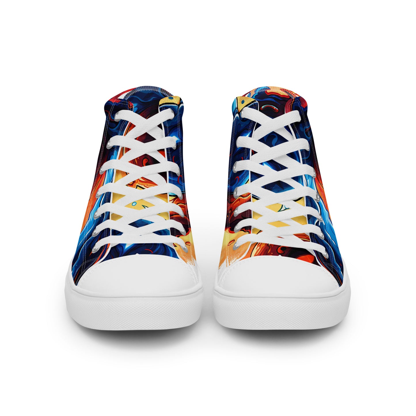 Women’s high top canvas shoes