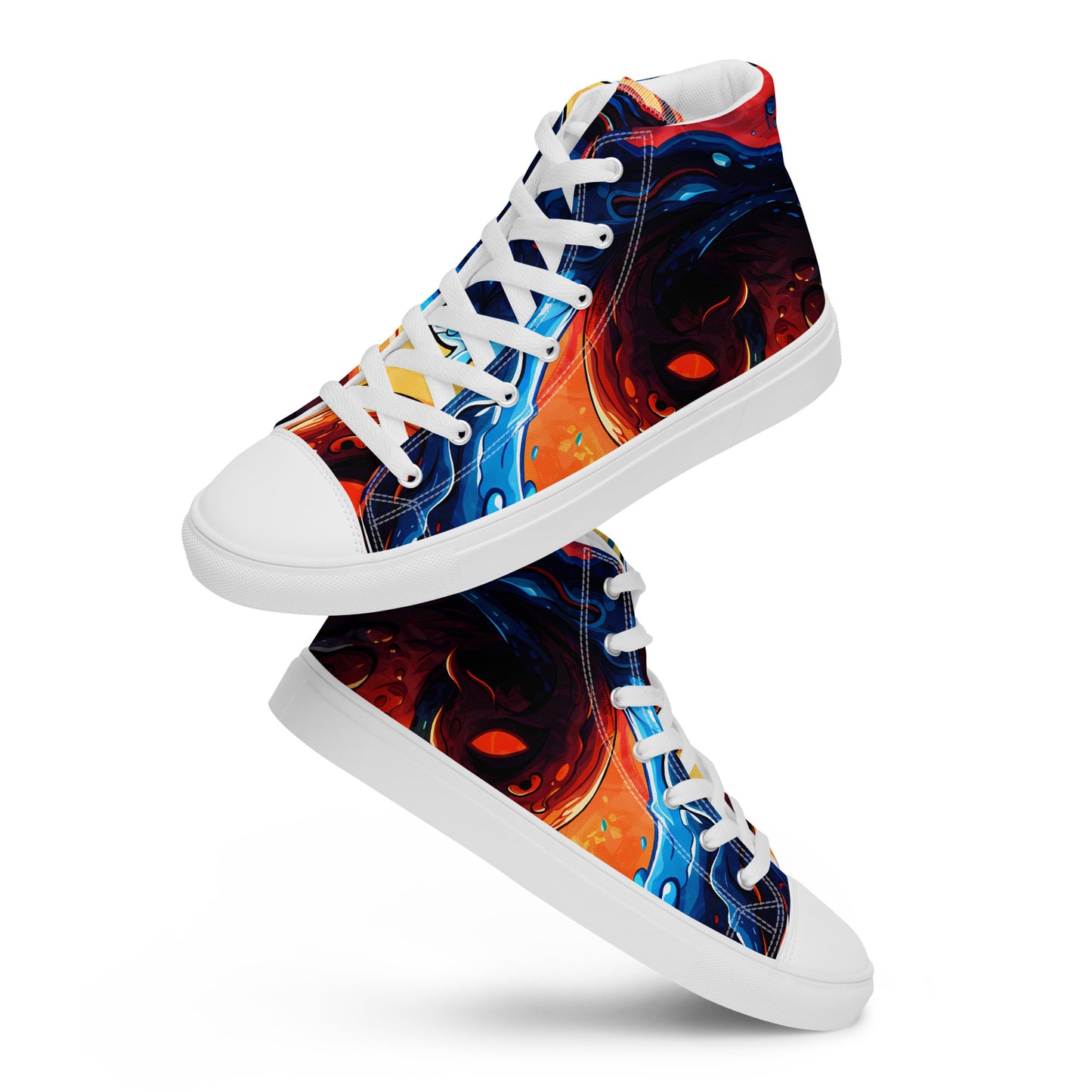 Women’s high top canvas shoes