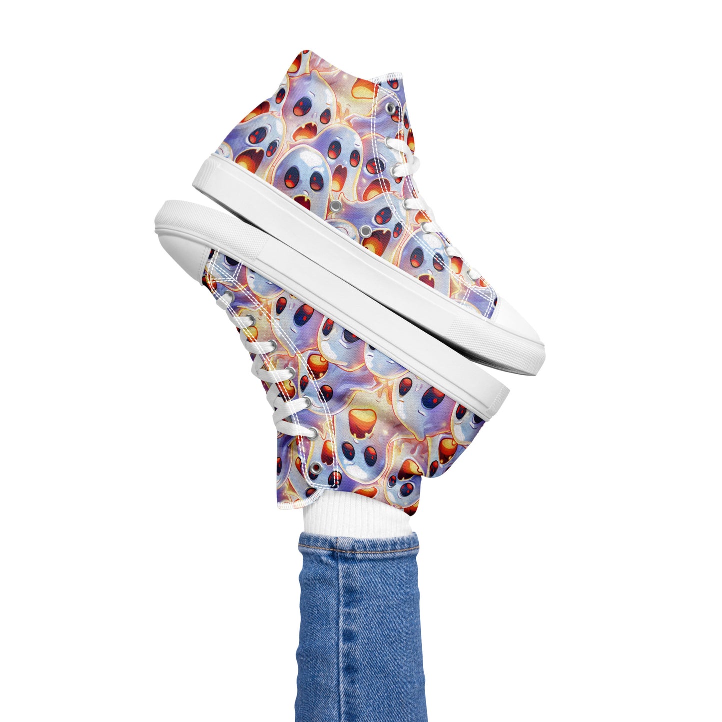 Women’s high top canvas shoes