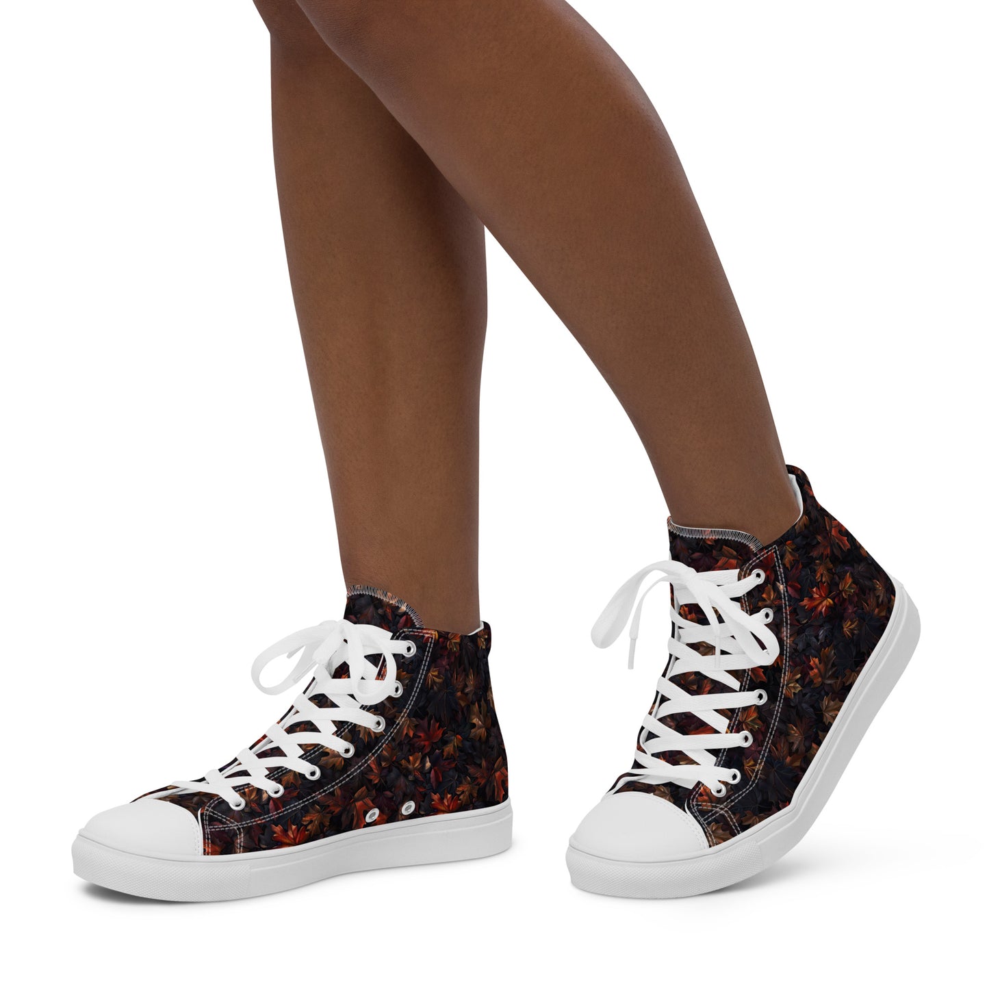 Women’s high top canvas shoes