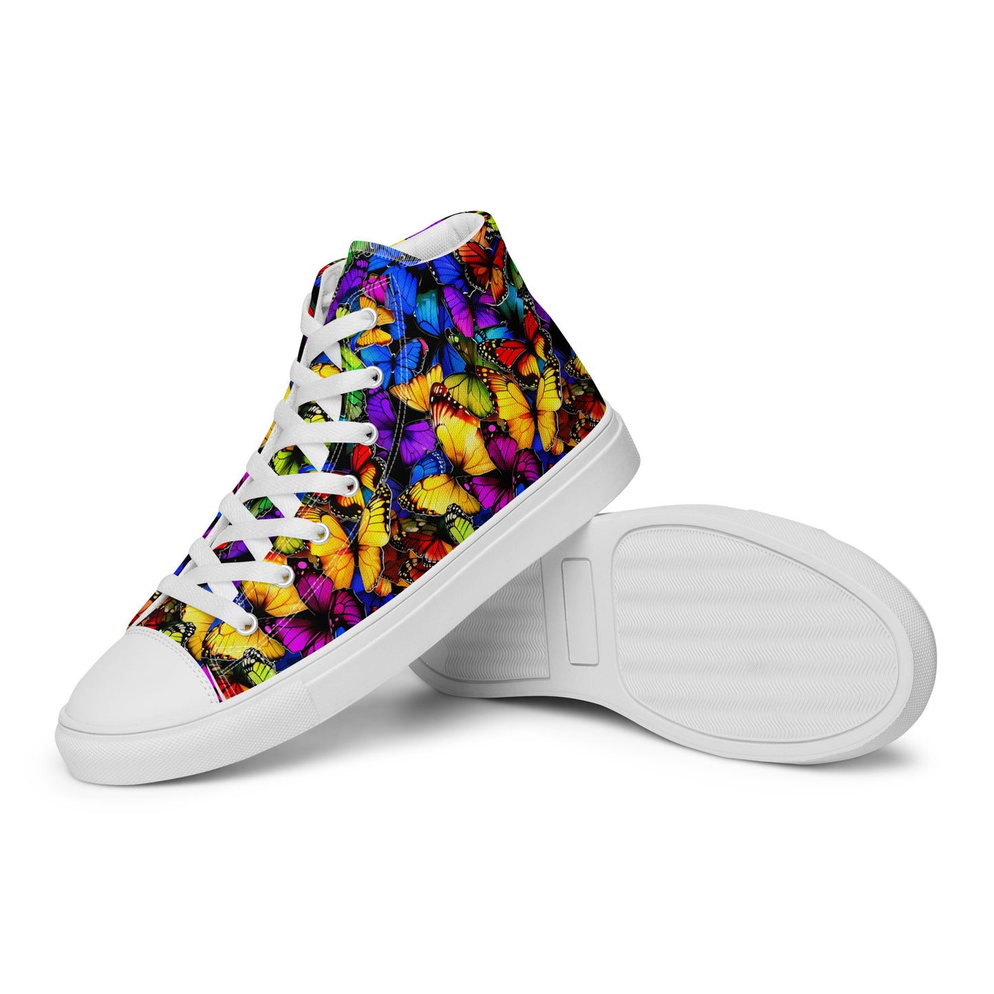 Women’s high top canvas shoes