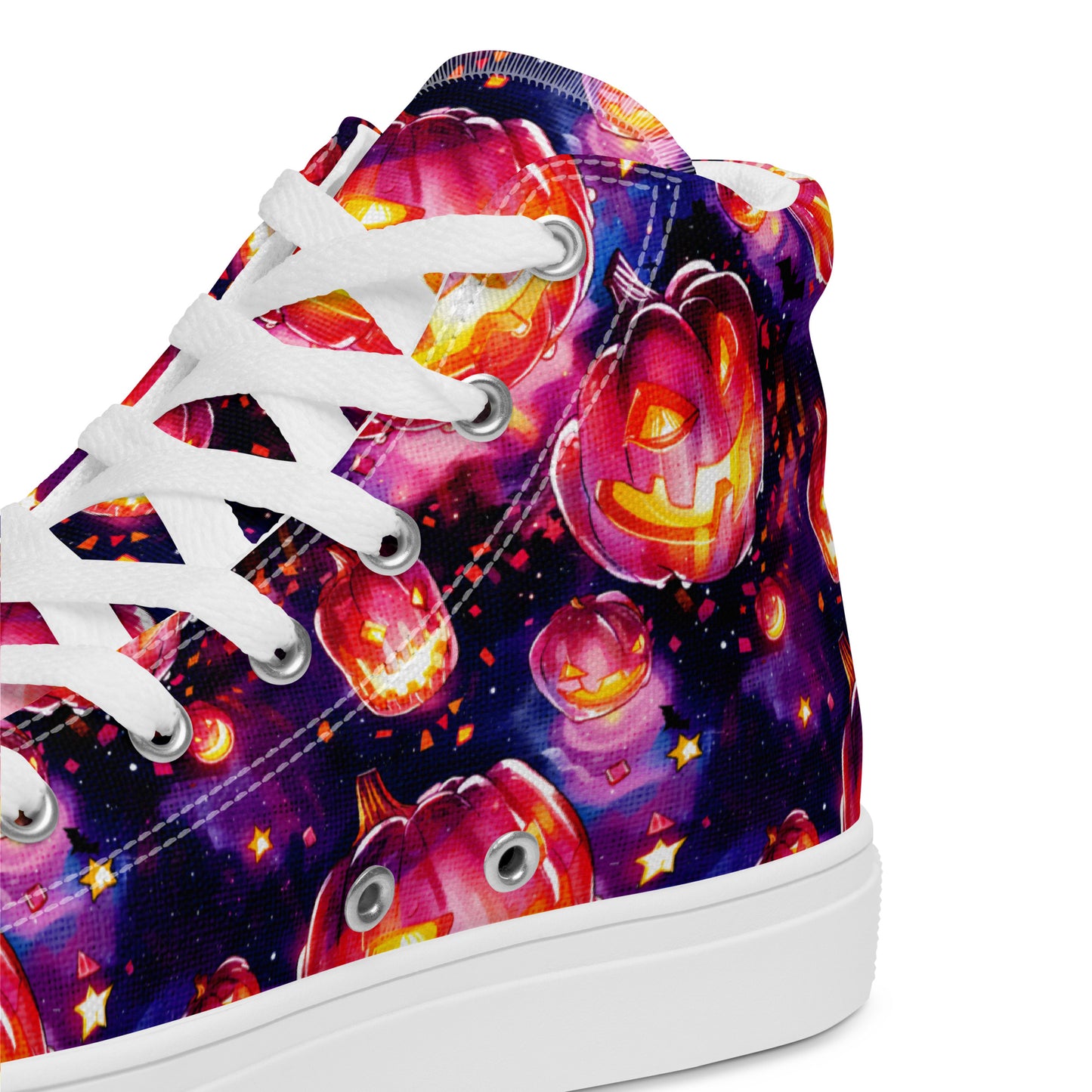 Women’s high top canvas shoes