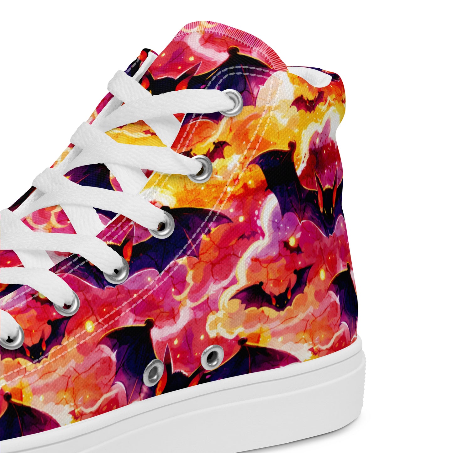 Women’s high top canvas shoes