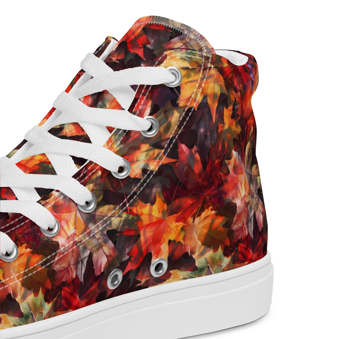 Women’s high top canvas shoes