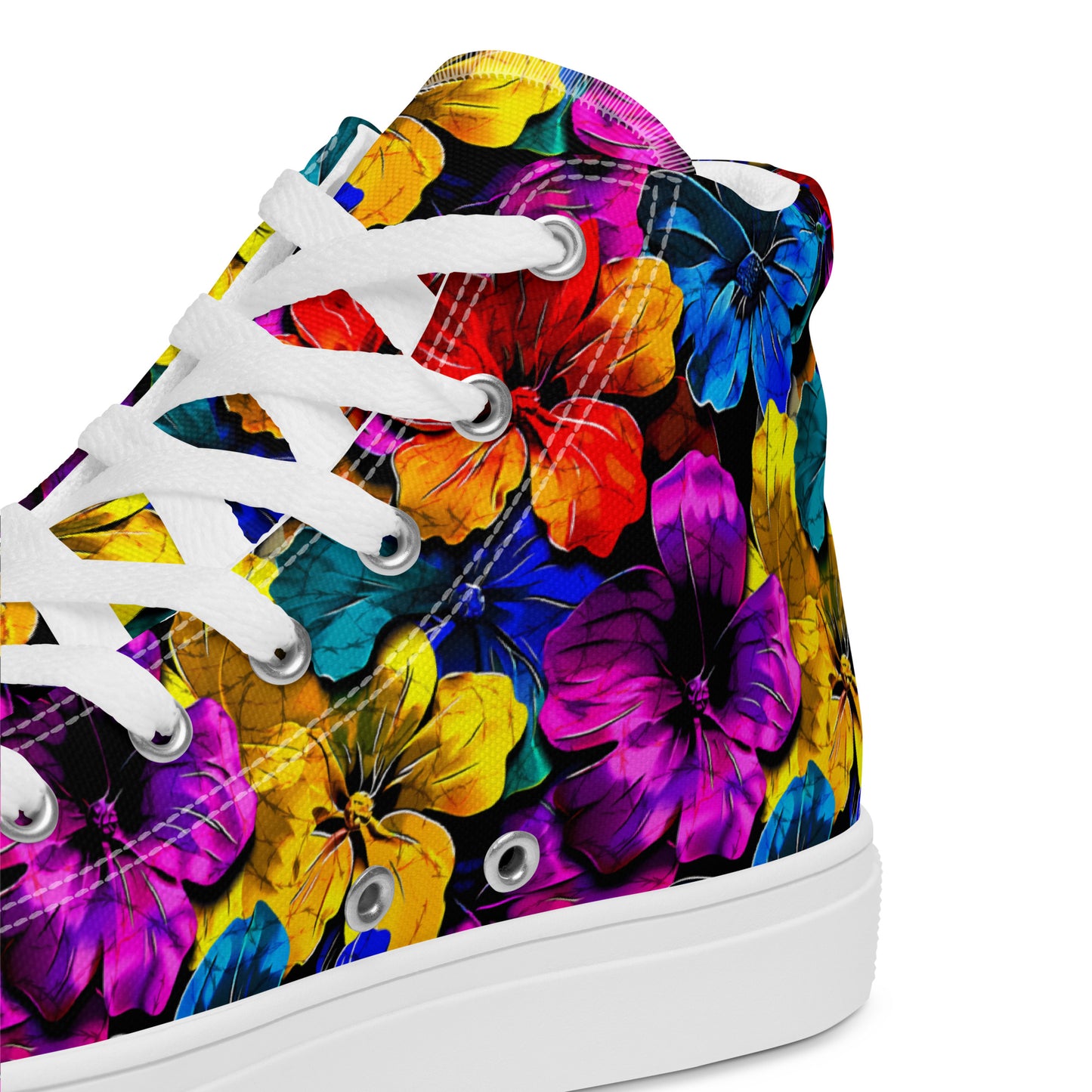 Women’s high top canvas shoes