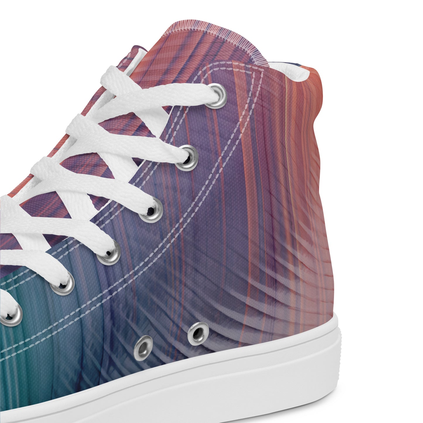 Women’s high top canvas shoes