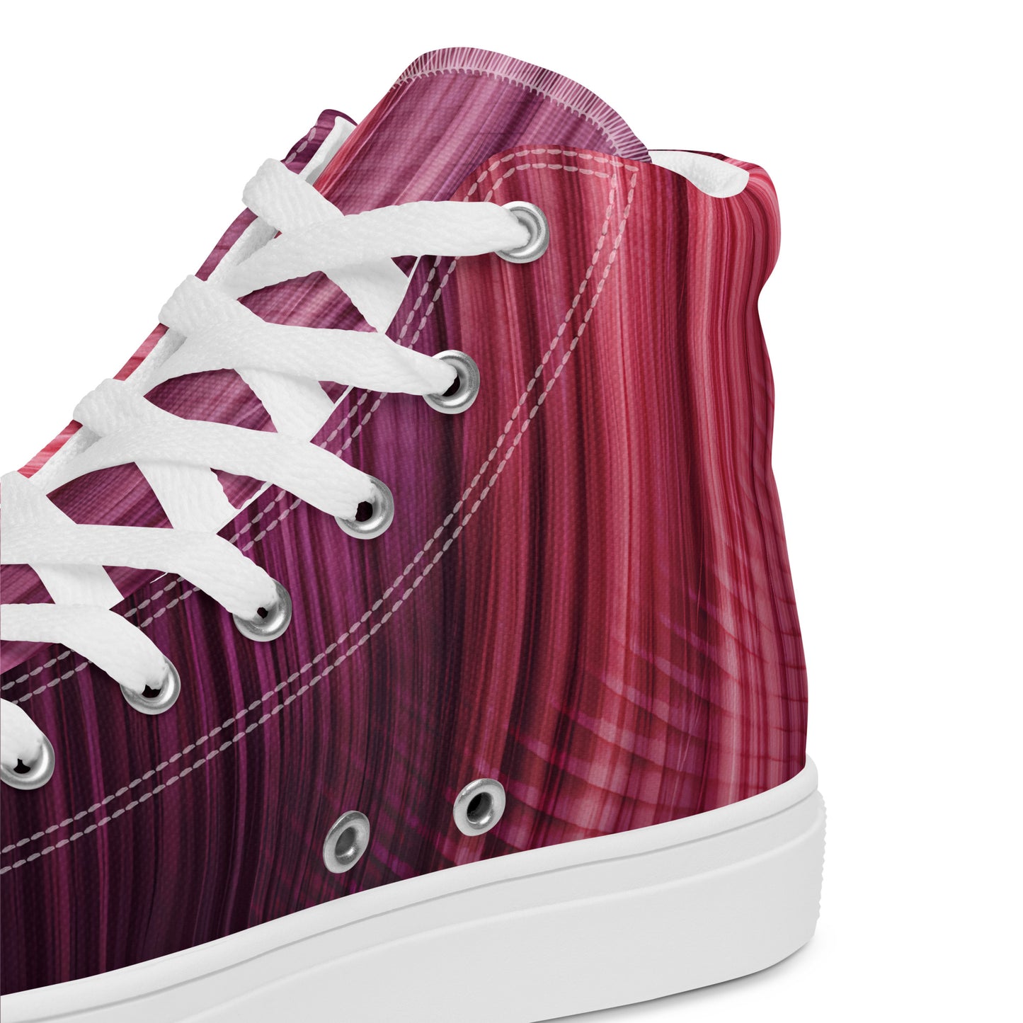 Women’s high top canvas shoes