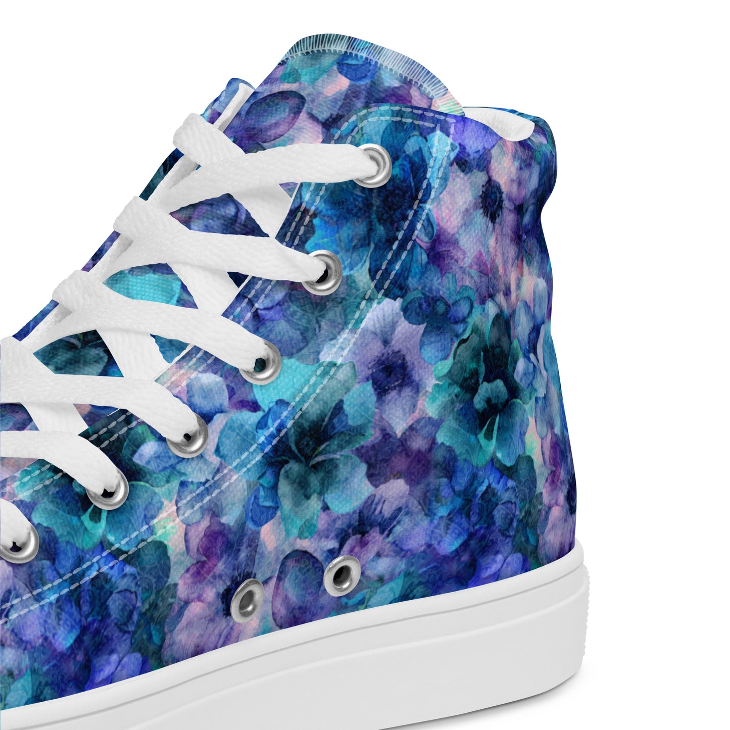 Women’s high top canvas shoes