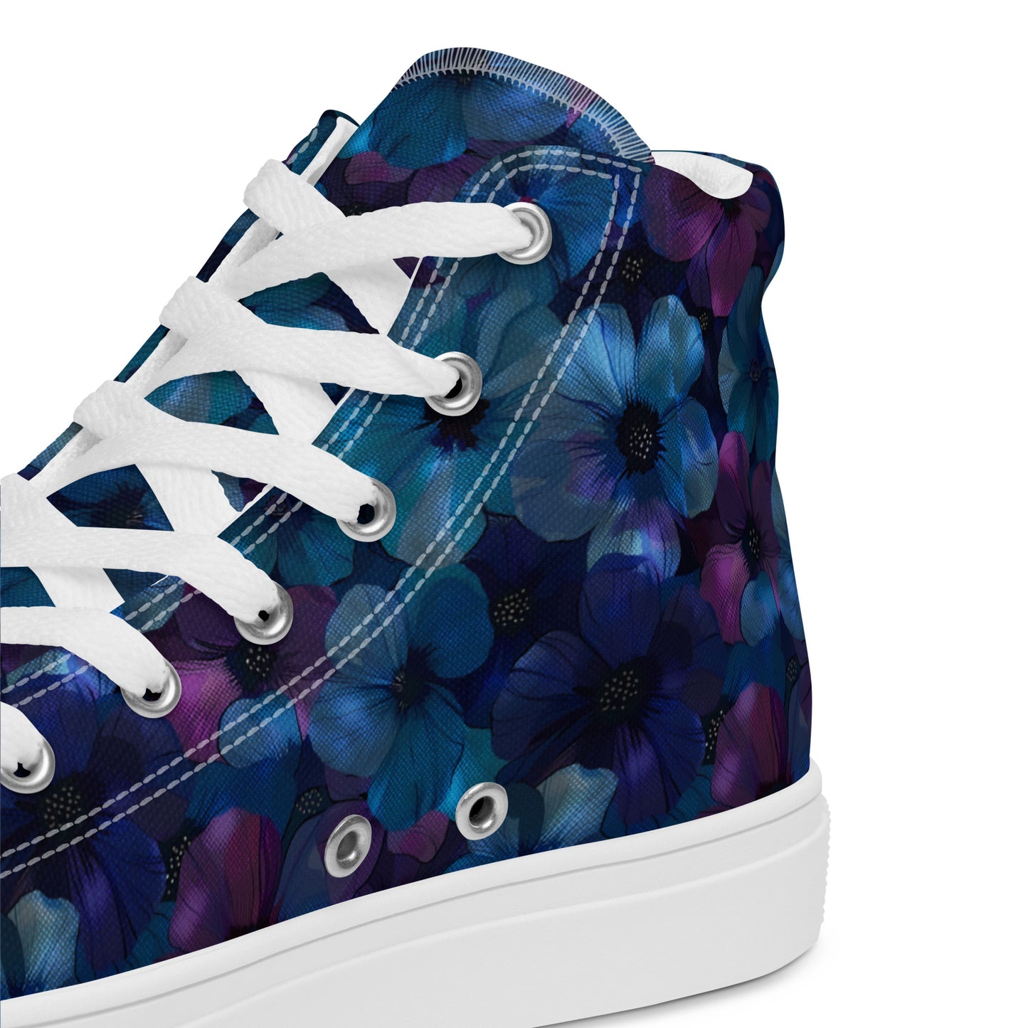 Women’s high top canvas shoes