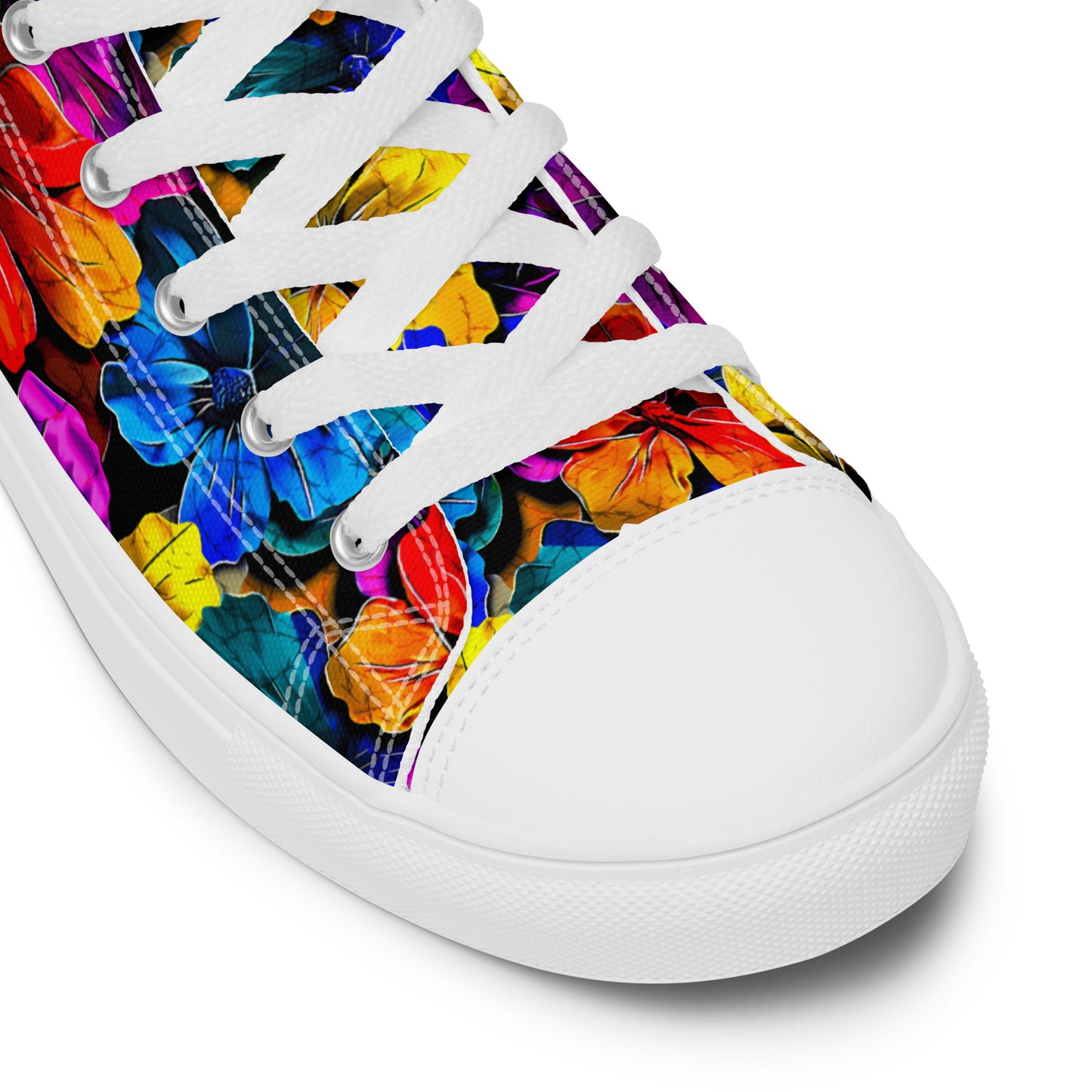 Women’s high top canvas shoes