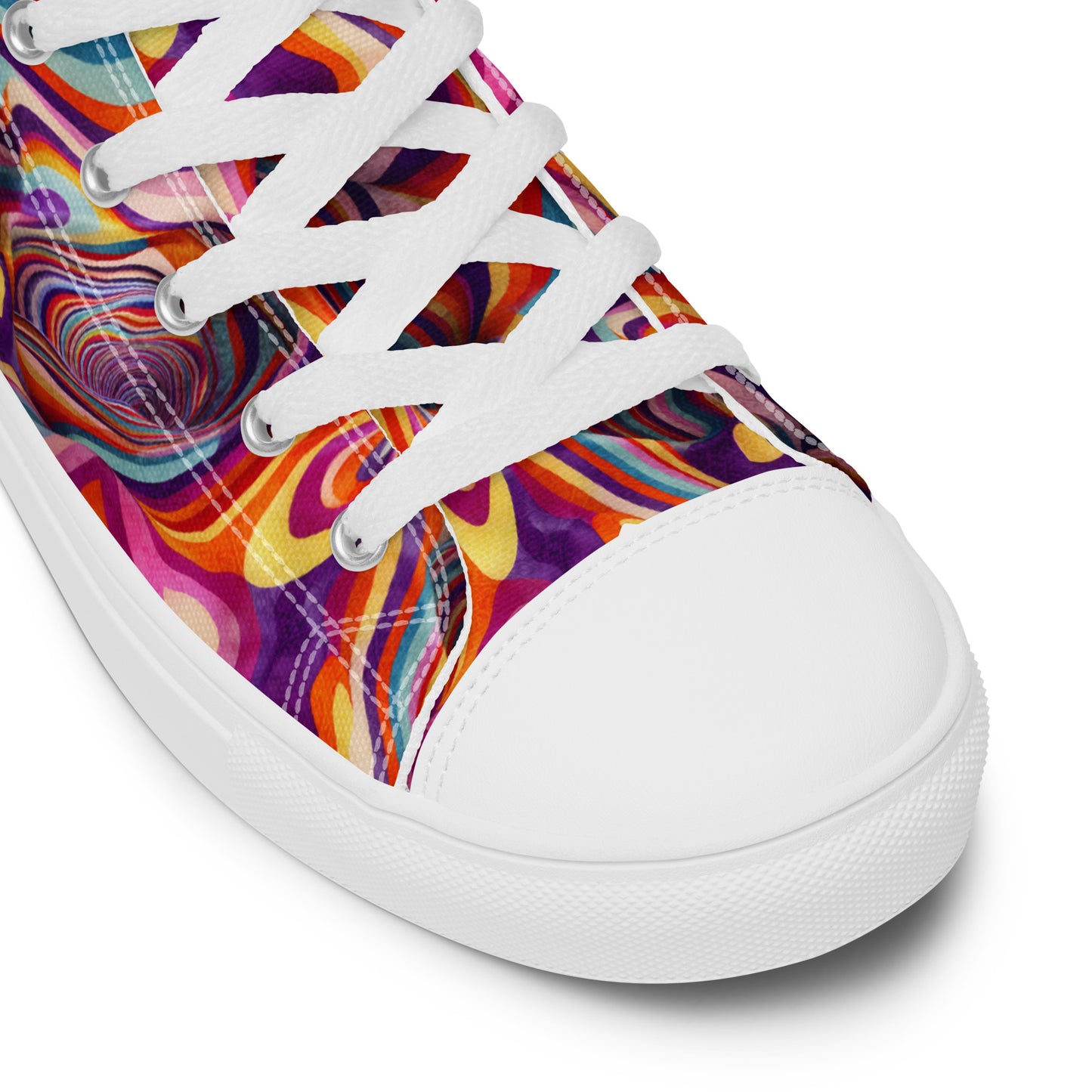 Women’s high top canvas shoes