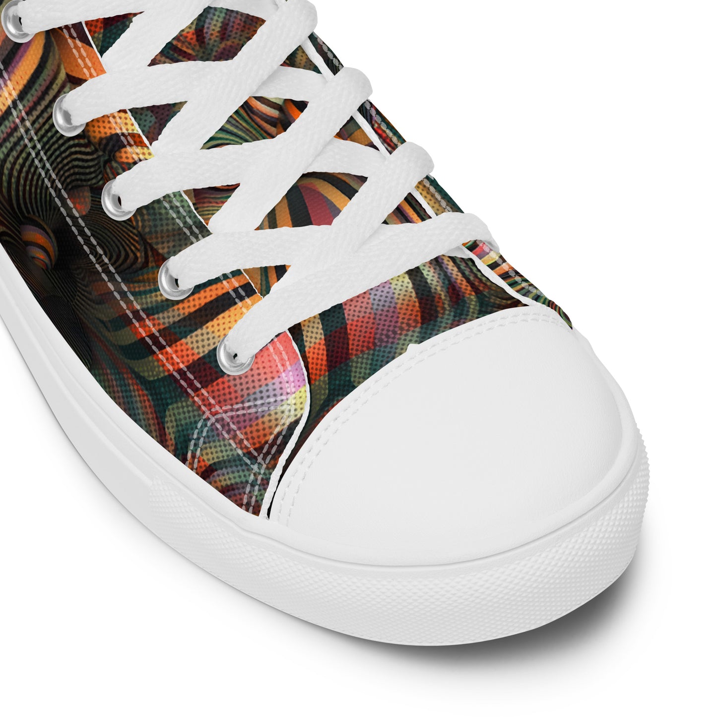 Women’s high top canvas shoes