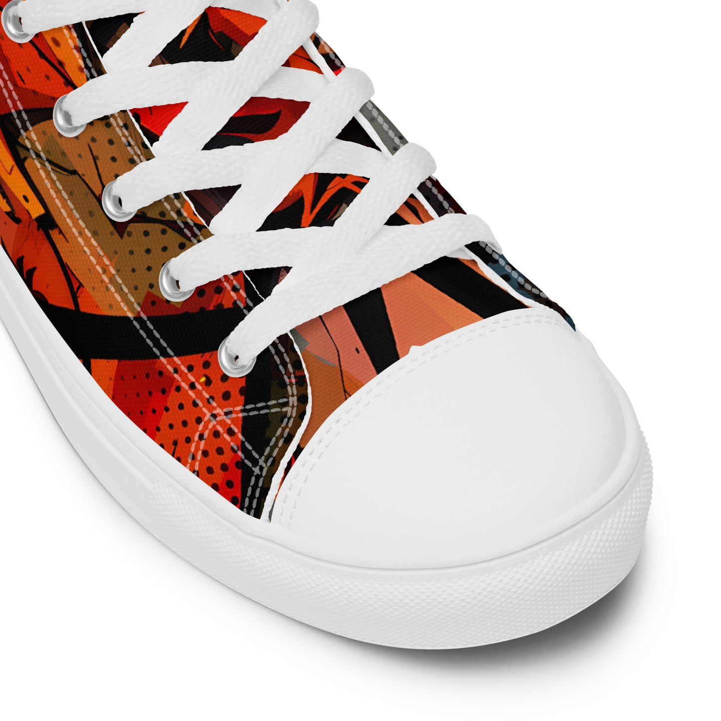 Women’s high top canvas shoes