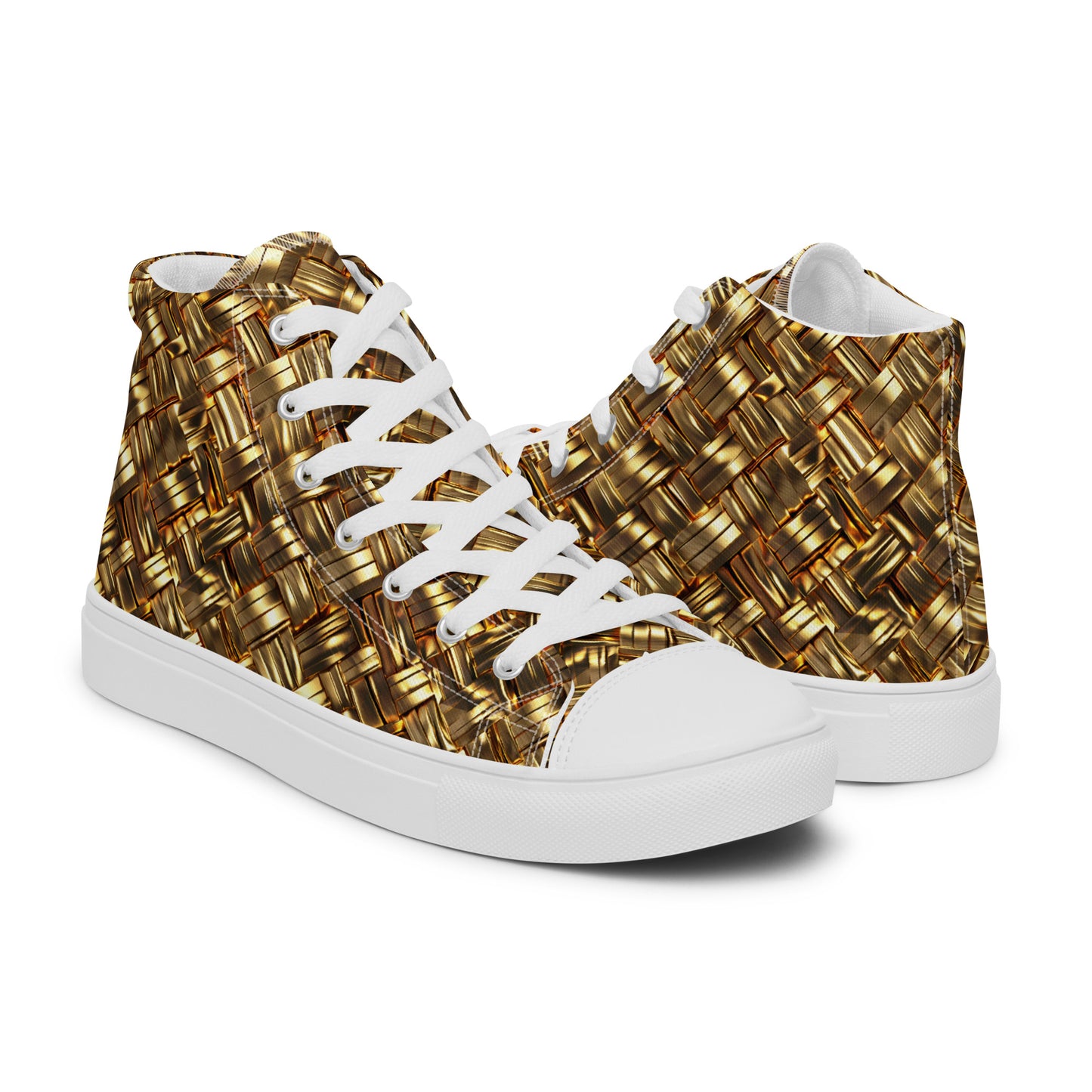 Women’s high top canvas shoes