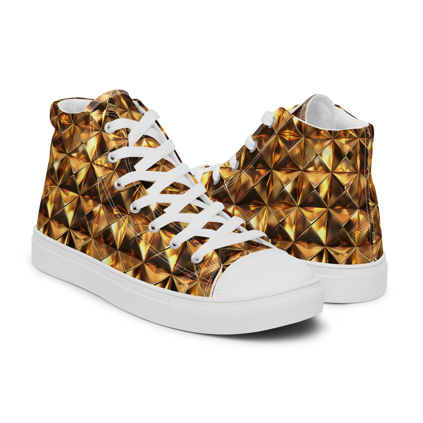 Women’s high top canvas shoes