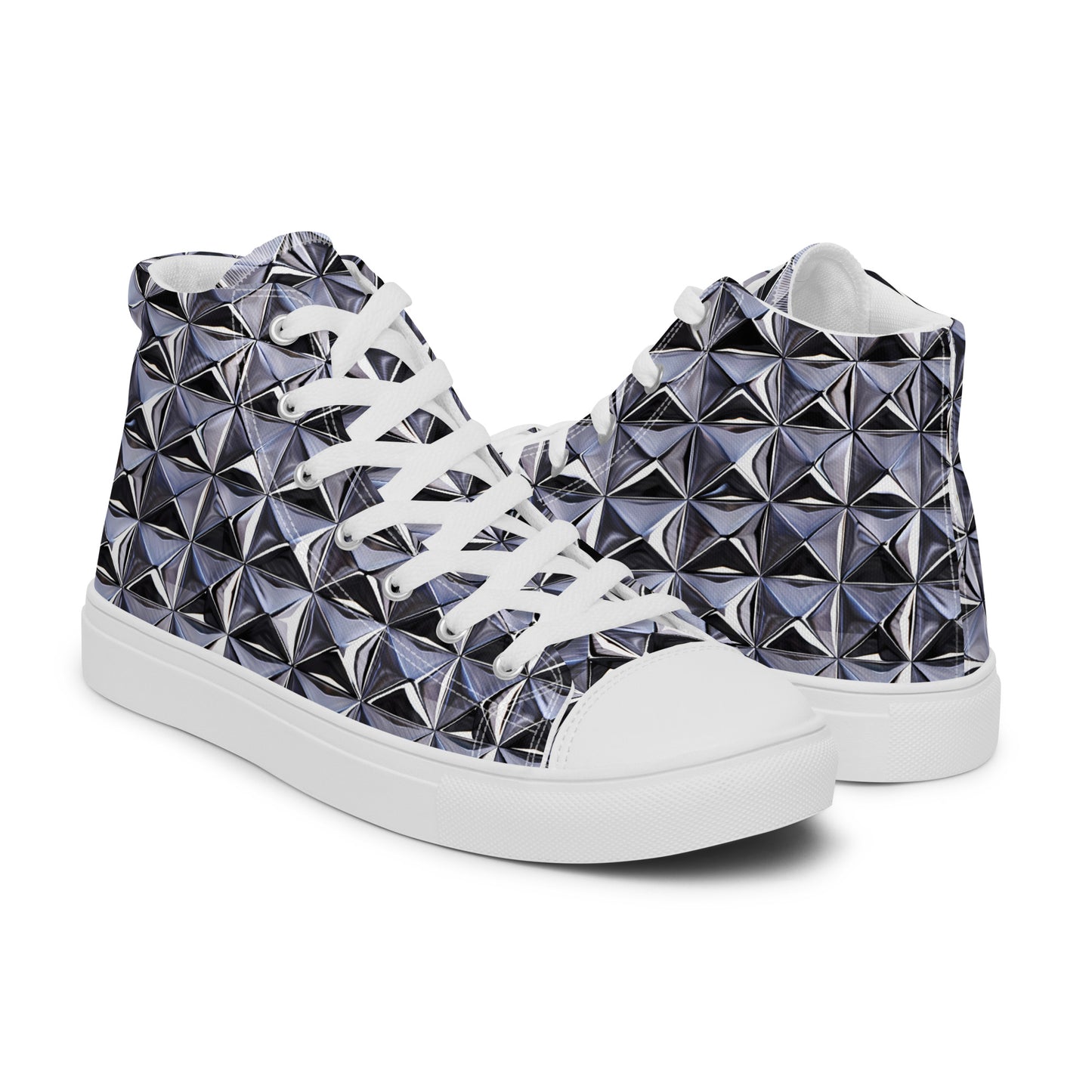 Women’s high top canvas shoes