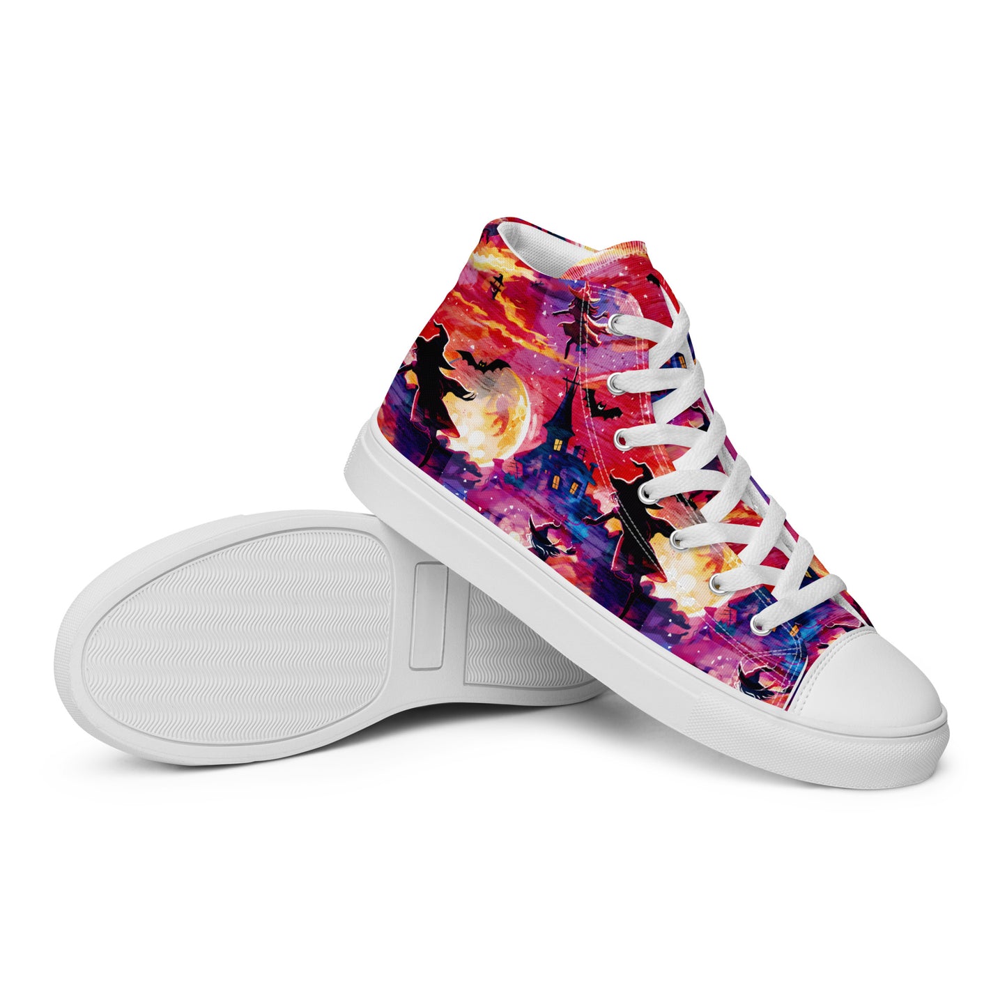 Women’s high top canvas shoes