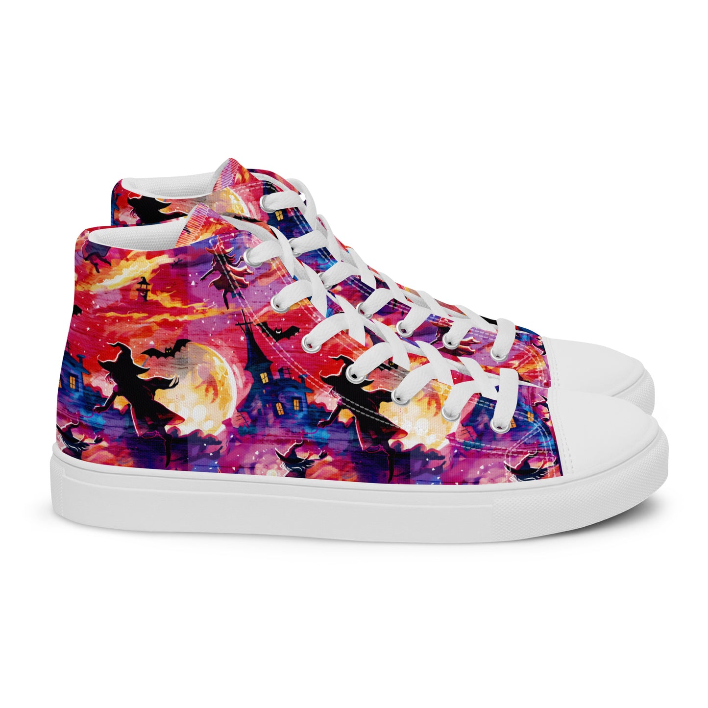 Women’s high top canvas shoes