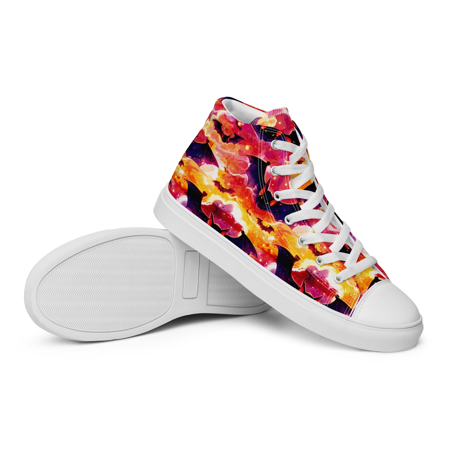 Women’s high top canvas shoes