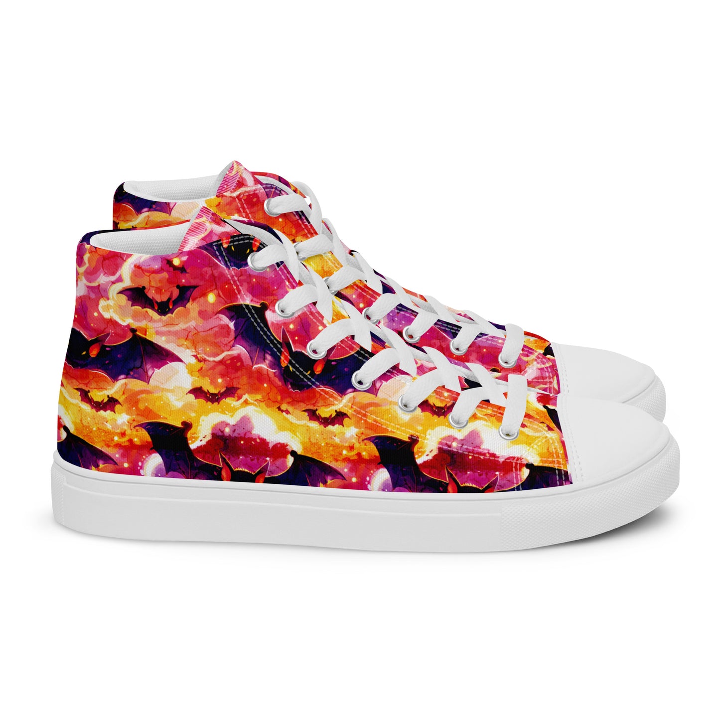 Women’s high top canvas shoes