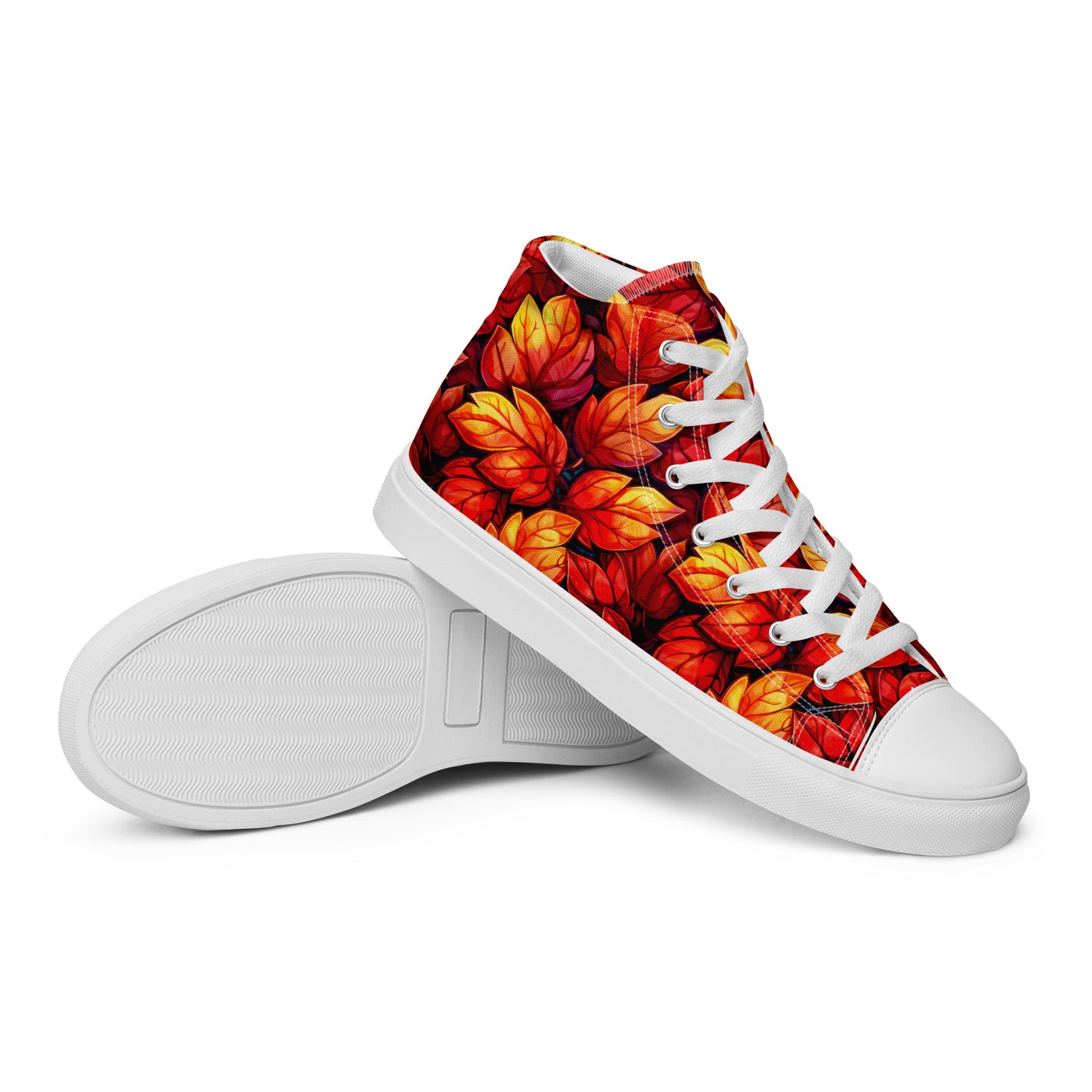 Women’s high top canvas shoes